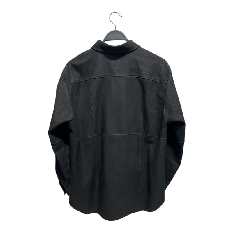 Gorsch the merry coachman/LS Shirt/48/Lambskin/BLK/