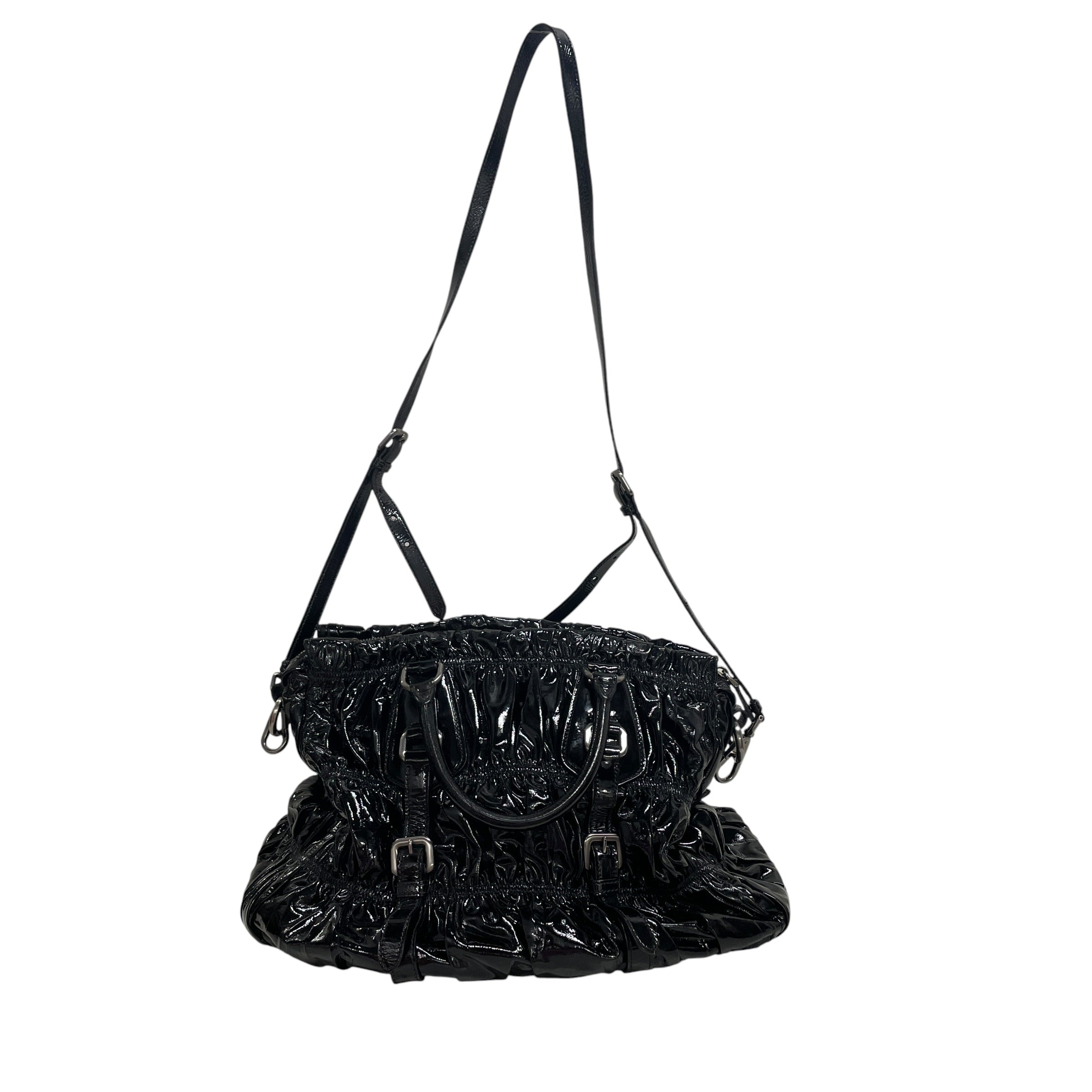 PRADA/Hand Bag/All Over Print/BLK/2QJKWQR view 2