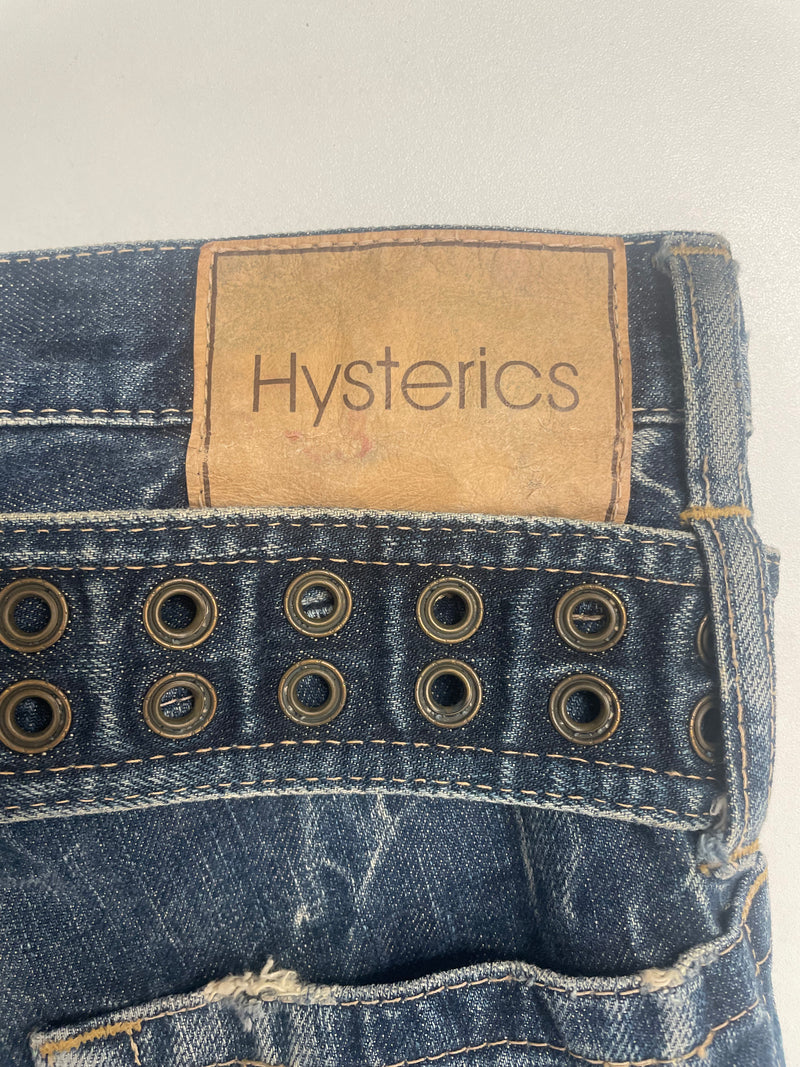 Hysterics/Straight Pants/FREE/Denim/IDG/2 hoop belt