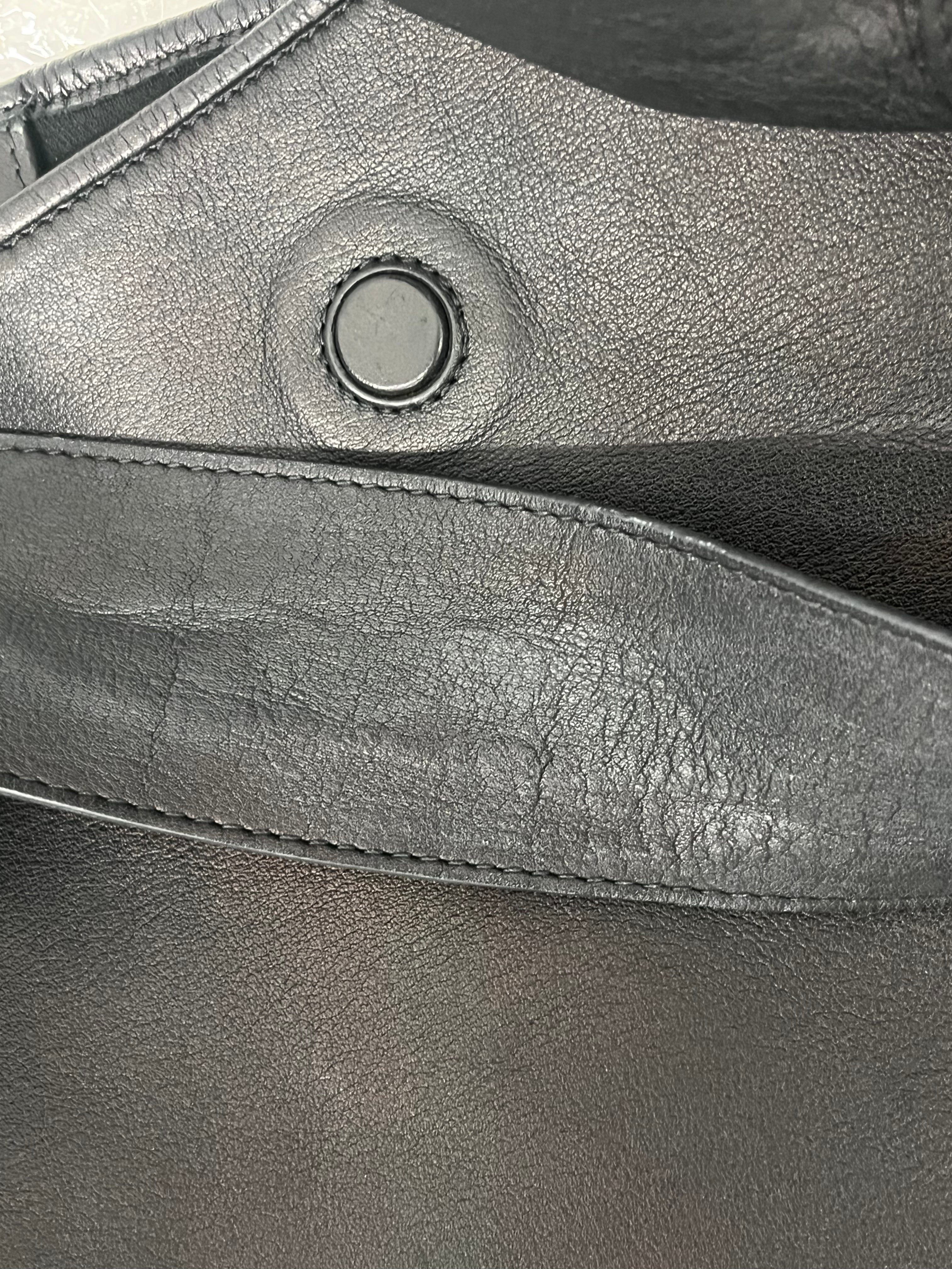 JW ANDERSON(J.W.ANDERSON)/Tote Bag/Leather/BLK/CORNER BAG view 6