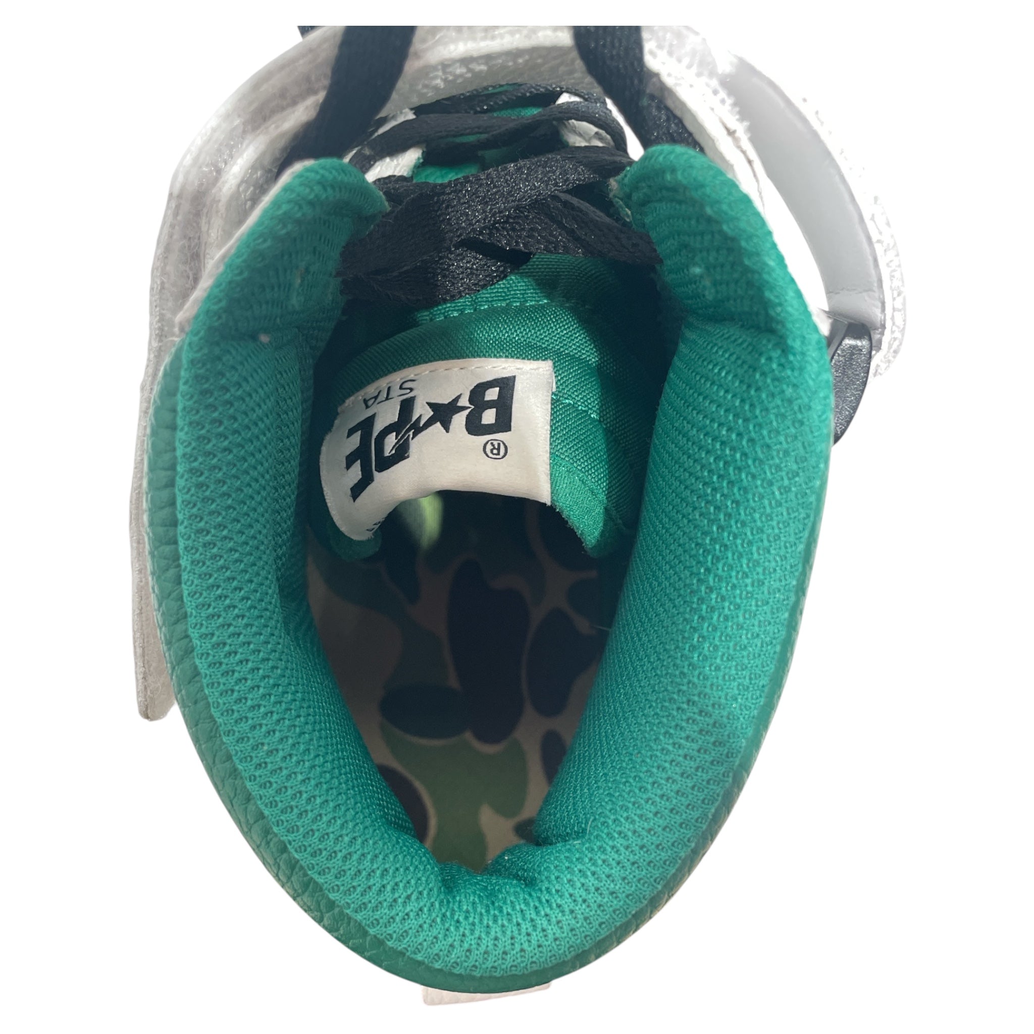 A BATHING APE/Hi-Sneakers/US 13/GRN/sk8sta high view 3