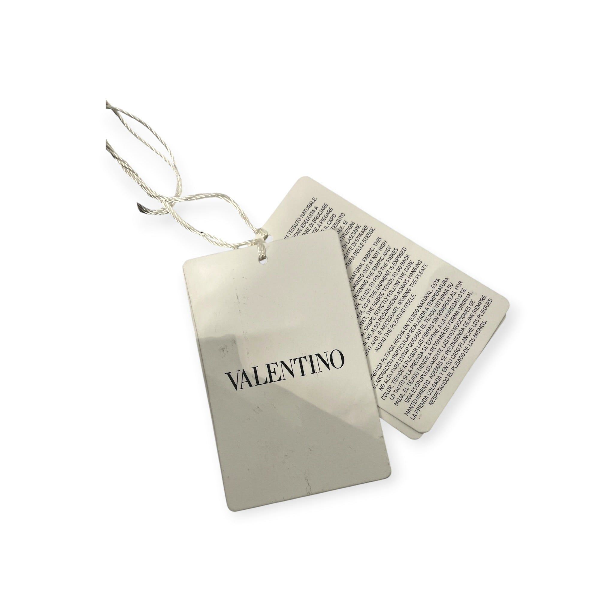 VALENTINO/LS Dress/36/Rayon/BLK/LOGO STRAP DRESS view 7