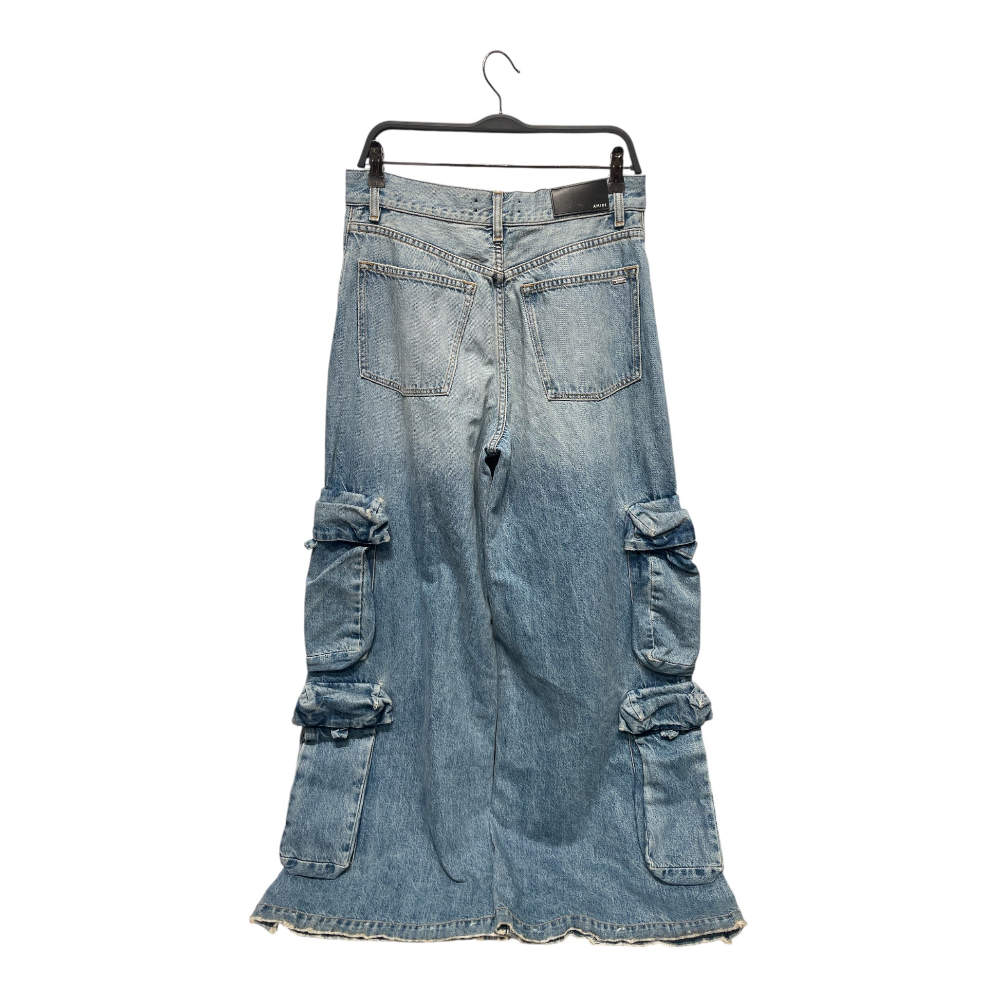 AMIRI/Pants/29/Cotton/BLU/BAGGY CARGO JEANS view 2