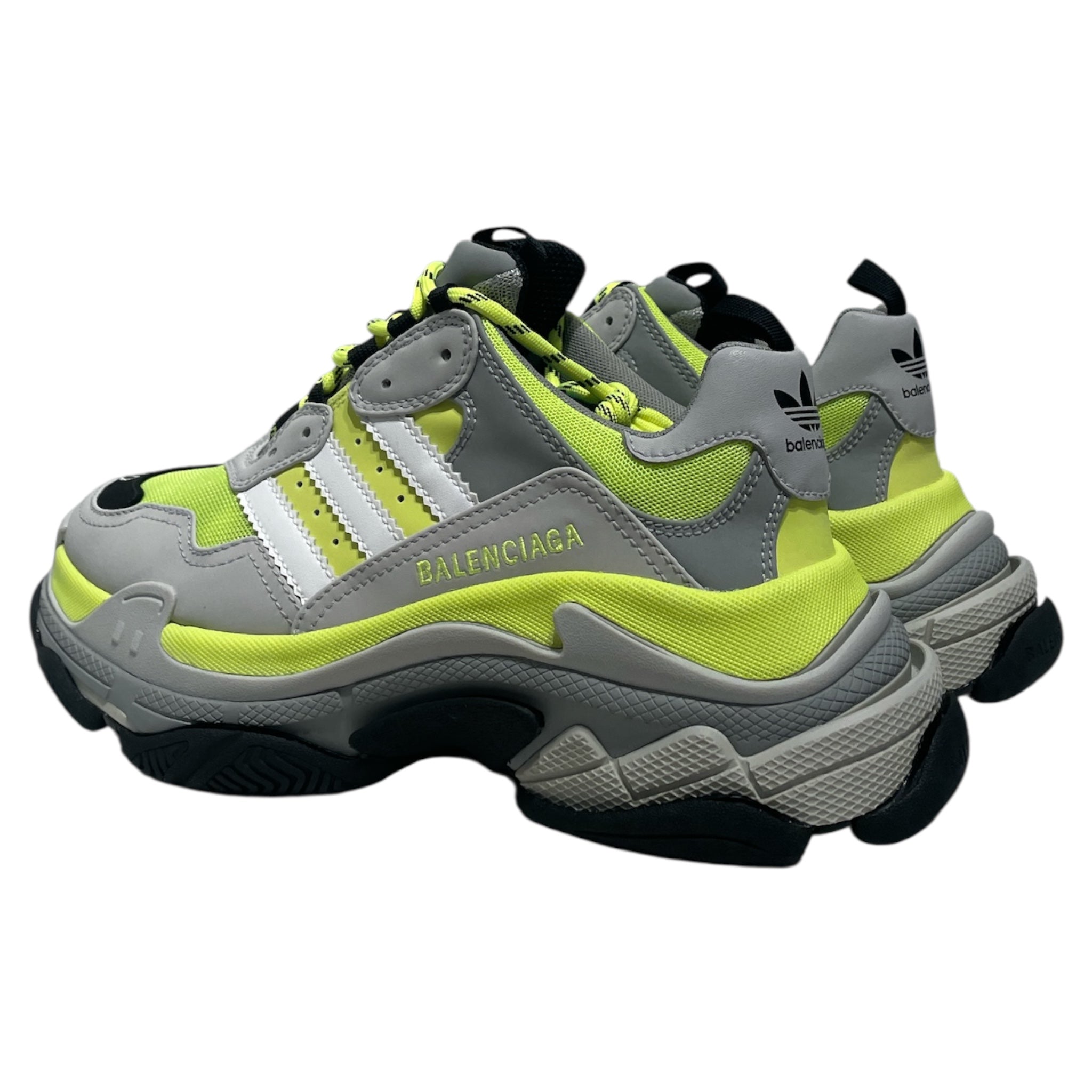 BALENCIAGA/adidas/Low-Sneakers/US 7/Cotton/MLT/Triple S view 2