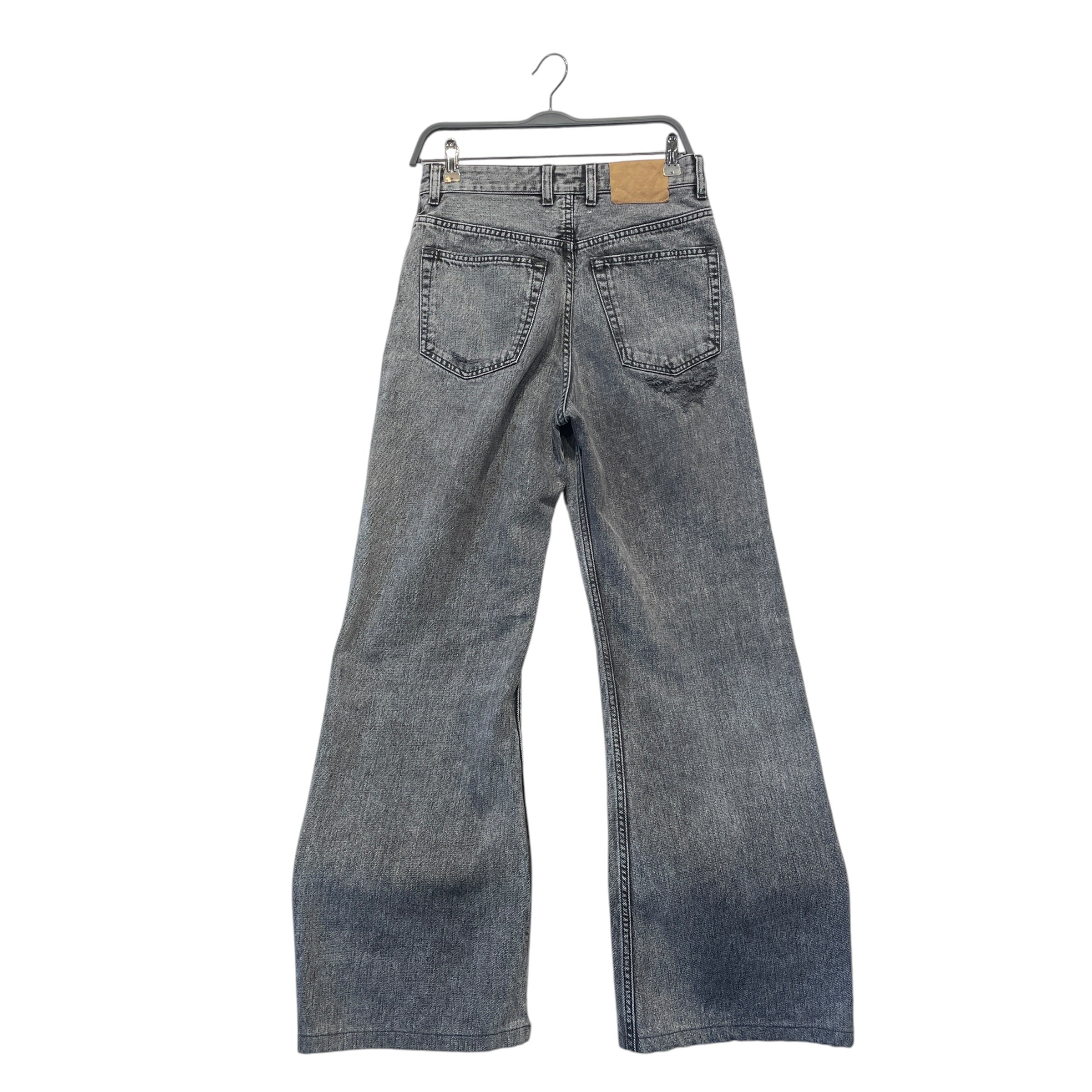 MM6/Wide Leg Pants/27/Denim/GRY/2024 WIDE LEG view 2