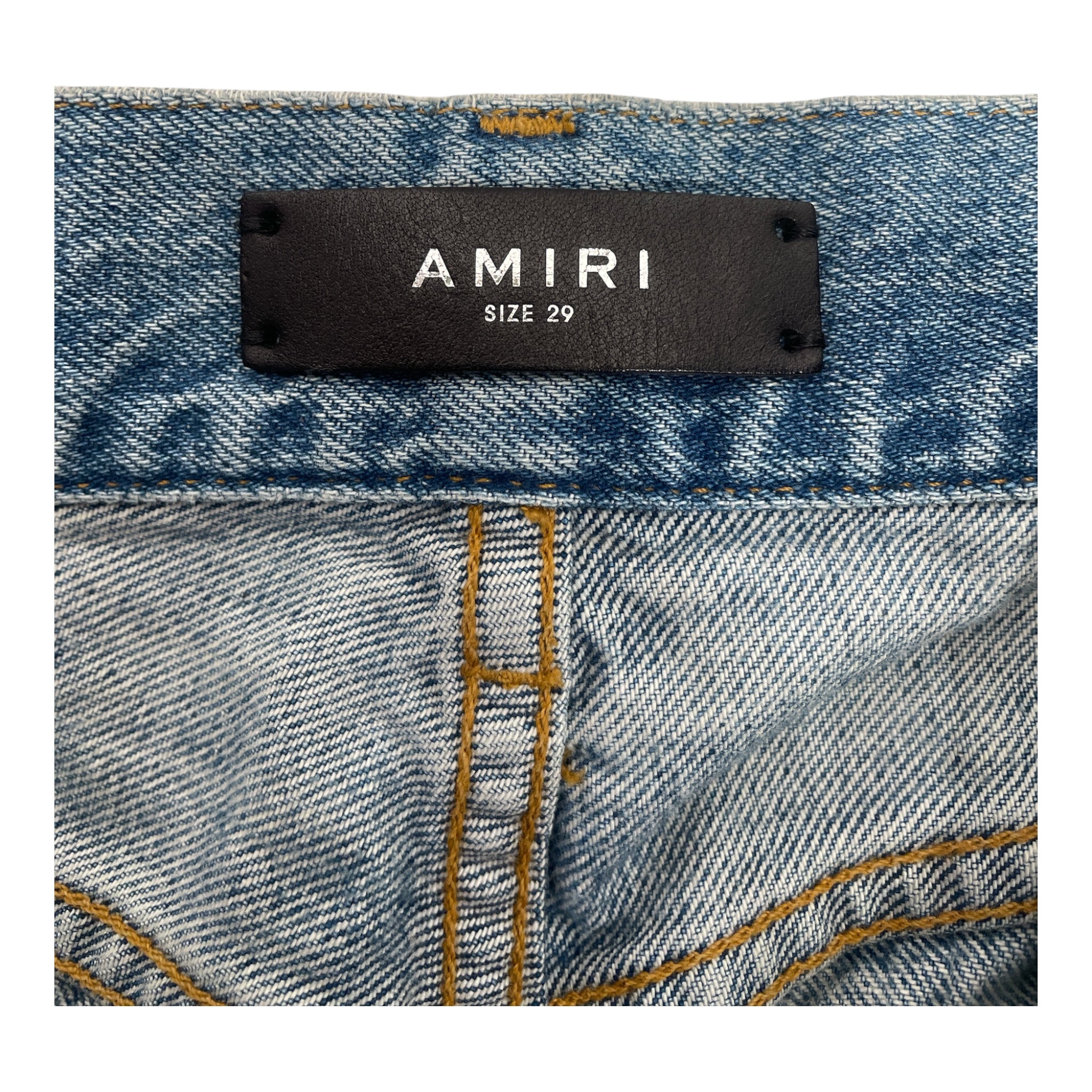 AMIRI/Pants/29/Cotton/BLU/BAGGY CARGO JEANS view 3