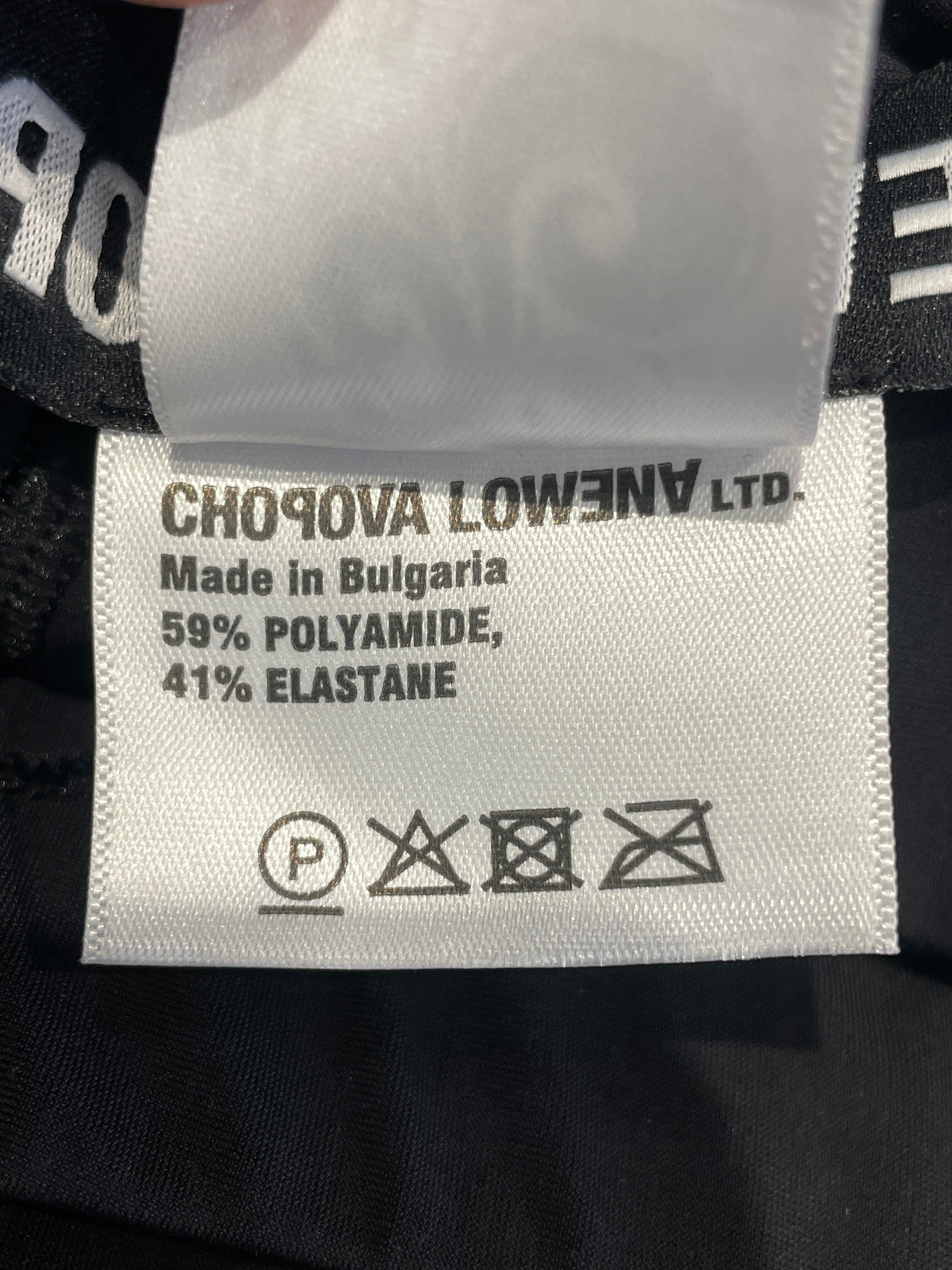 CHOPOVA LOWENA/Straight Pants/S/Polyester/BLK/FLARE BOTTOMS view 4
