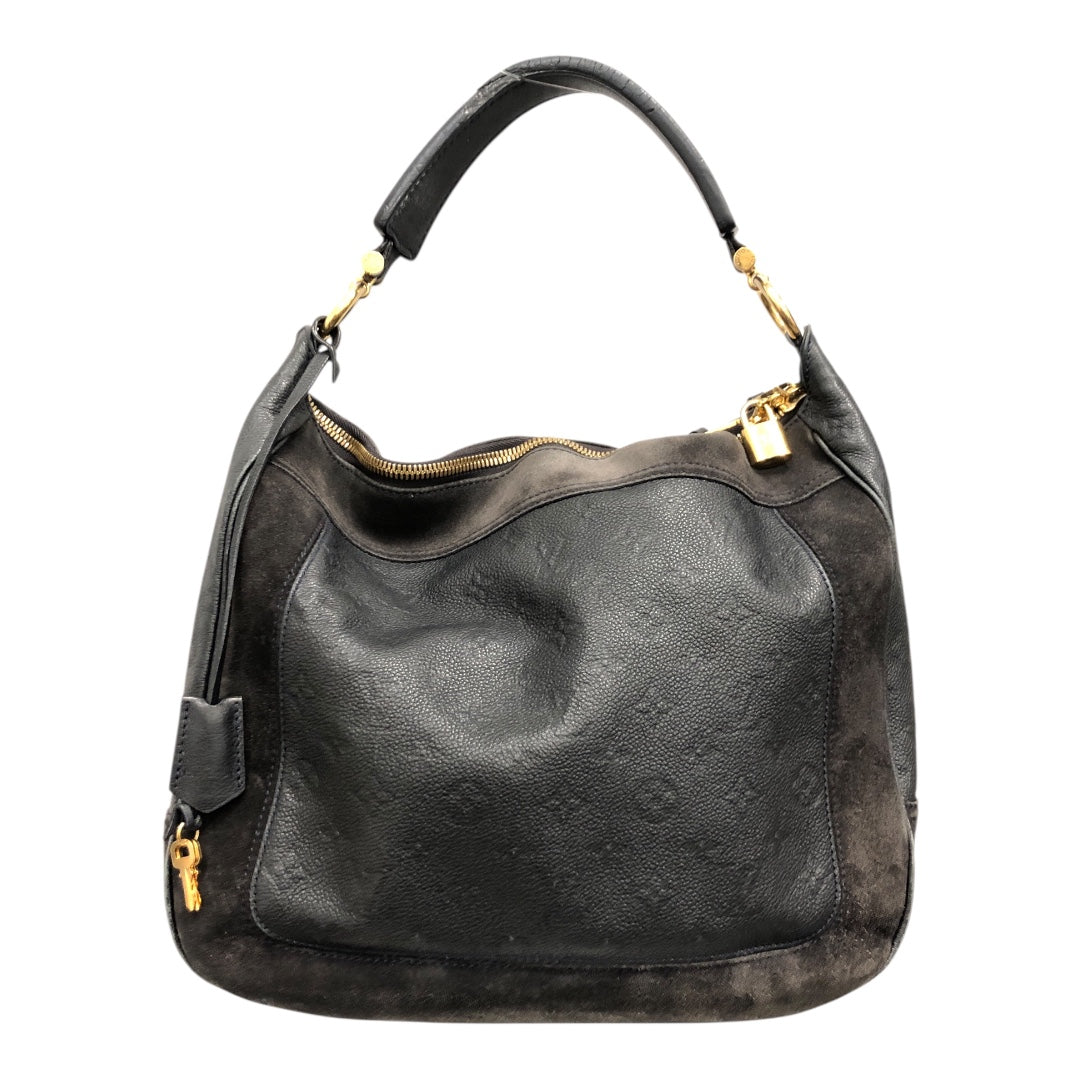 LOUIS VUITTON/Hand Bag/Monogram/Leather/BLK/Audacieuse view 1