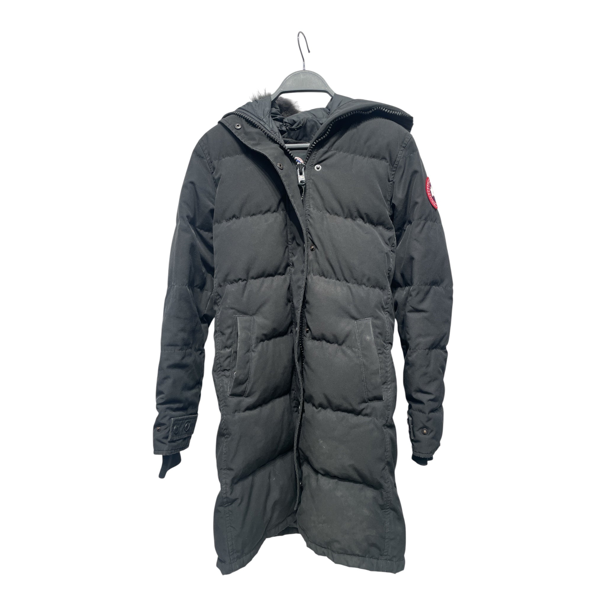 CANADA GOOSE/Jacket/XS/Nylon/BLK/down puffer parka view 1