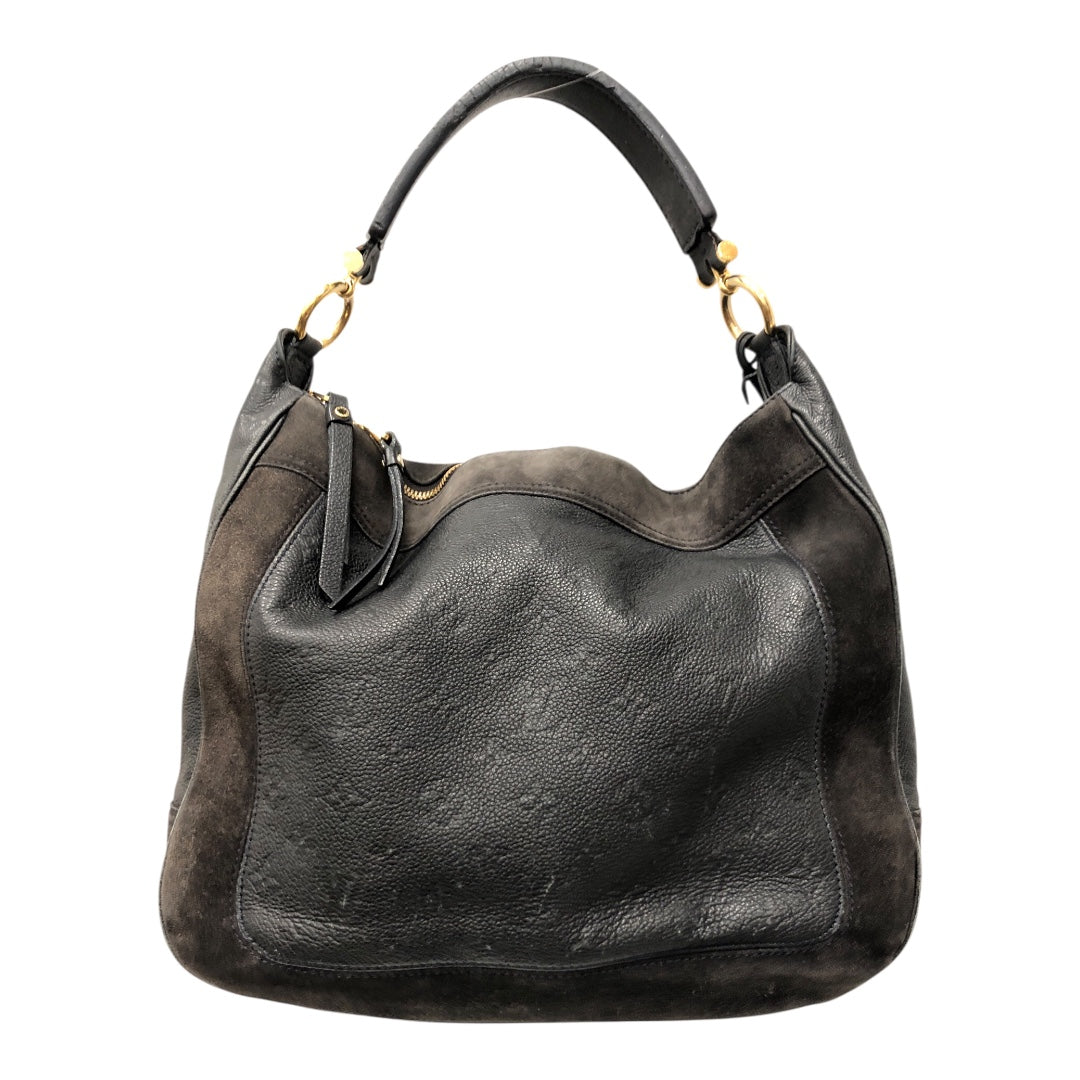 LOUIS VUITTON/Hand Bag/Monogram/Leather/BLK/Audacieuse view 2