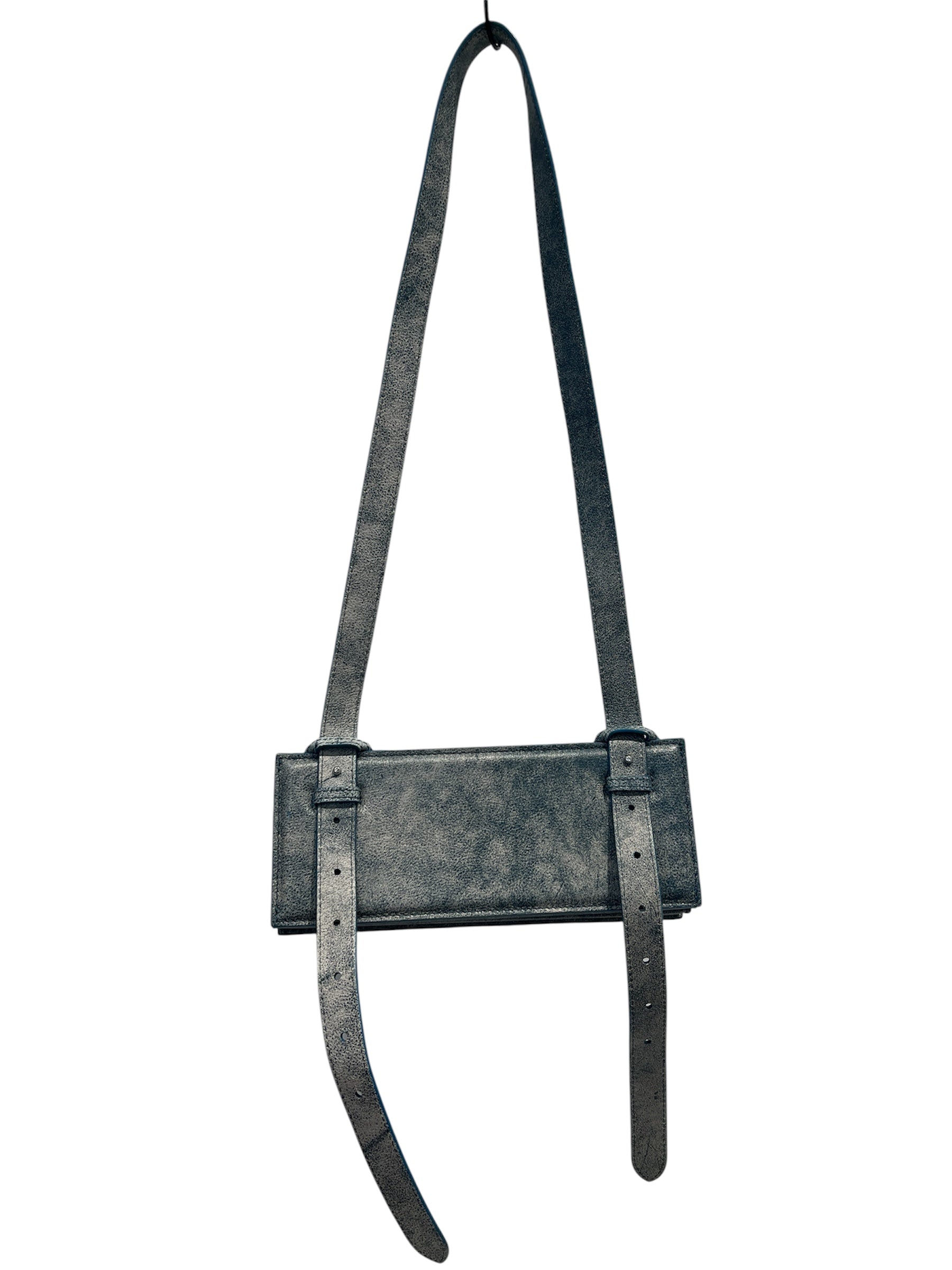 Y/PROJECT/Cross Body Bag/IDG/ACCORDIONBAGEDENIMCOLOR view 2