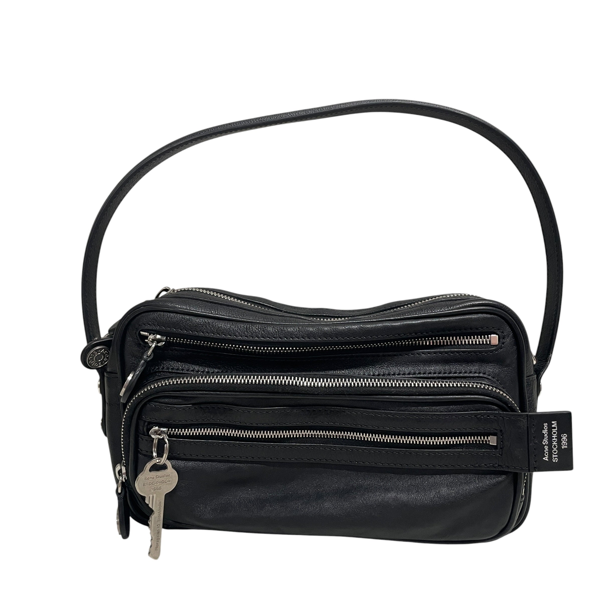 Acne Studios/Cross Body Bag/Leather/BLK/KEY ATTACHMENT view 1