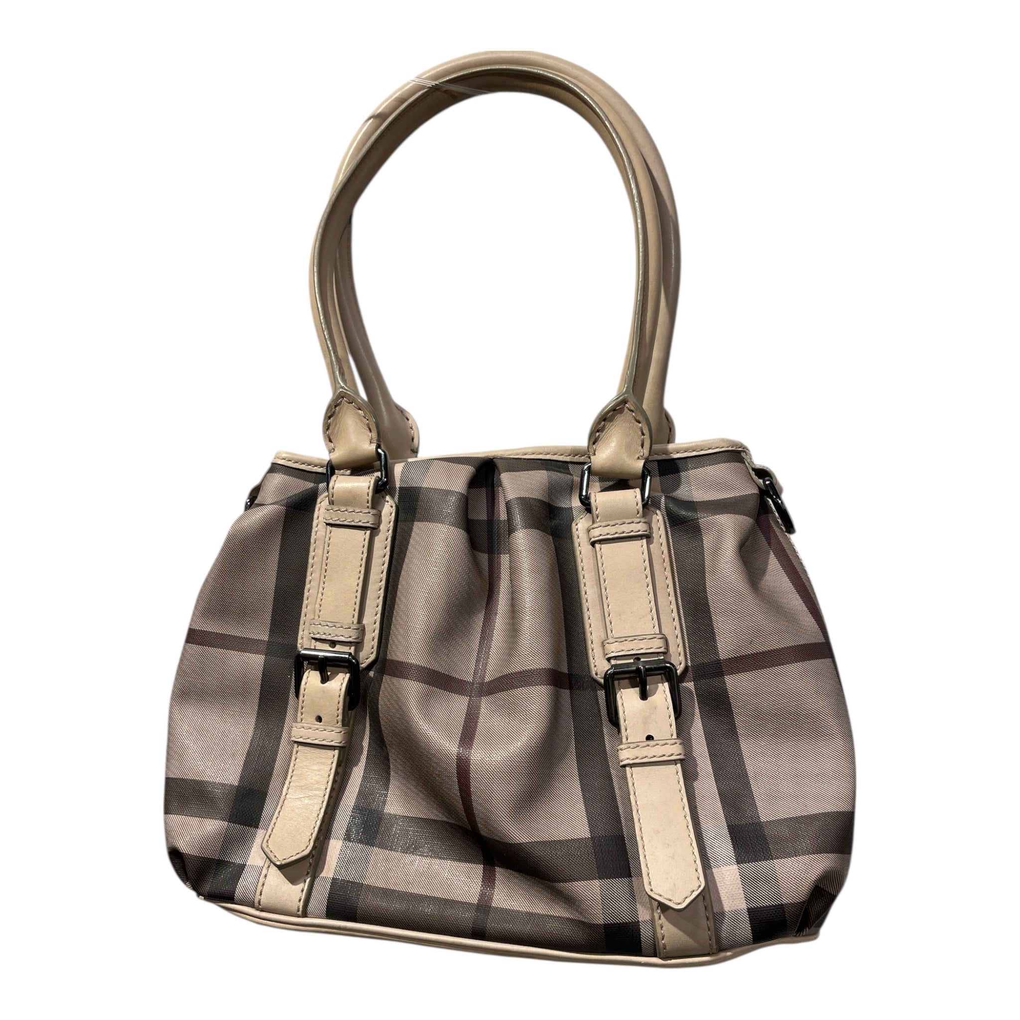 BURBERRY/Tote Bag/All Over Print/Leather/MLT/NORTHFIELD BEIGE GREY view 1