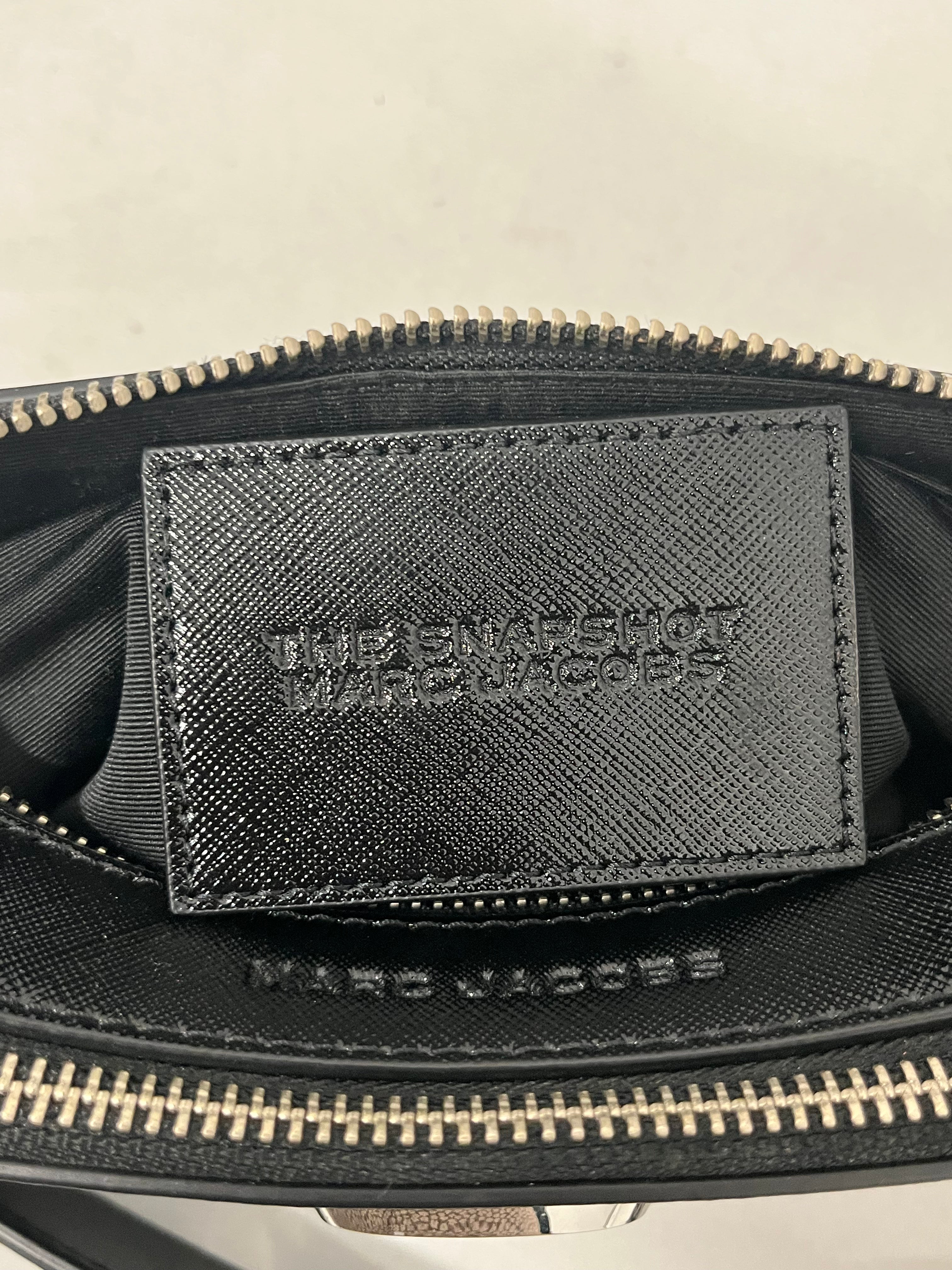 MARC JACOBS/Cross Body Bag/Leather/BLK/STUDDED STRAP SNAPSHOT view 3