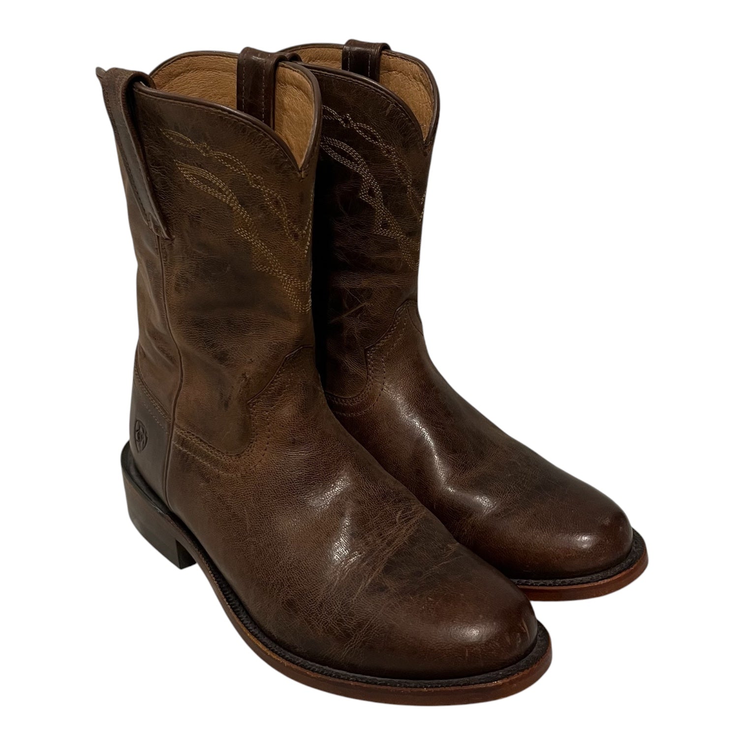 ARIAT/Cowboy Boots/US 7.5/Leather/BRW/1061229 view 1
