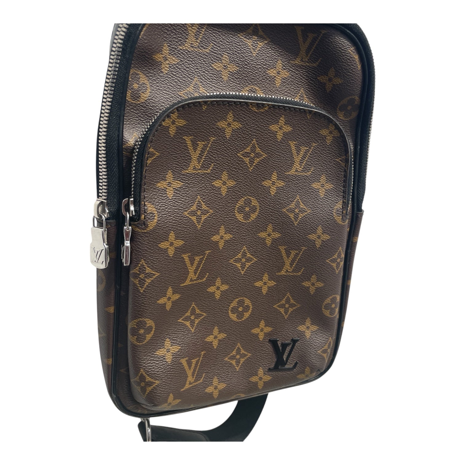 LOUIS VUITTON/Cross Body Bag/Monogram/Leather/BRW/AVENUE SLING BAG view 3