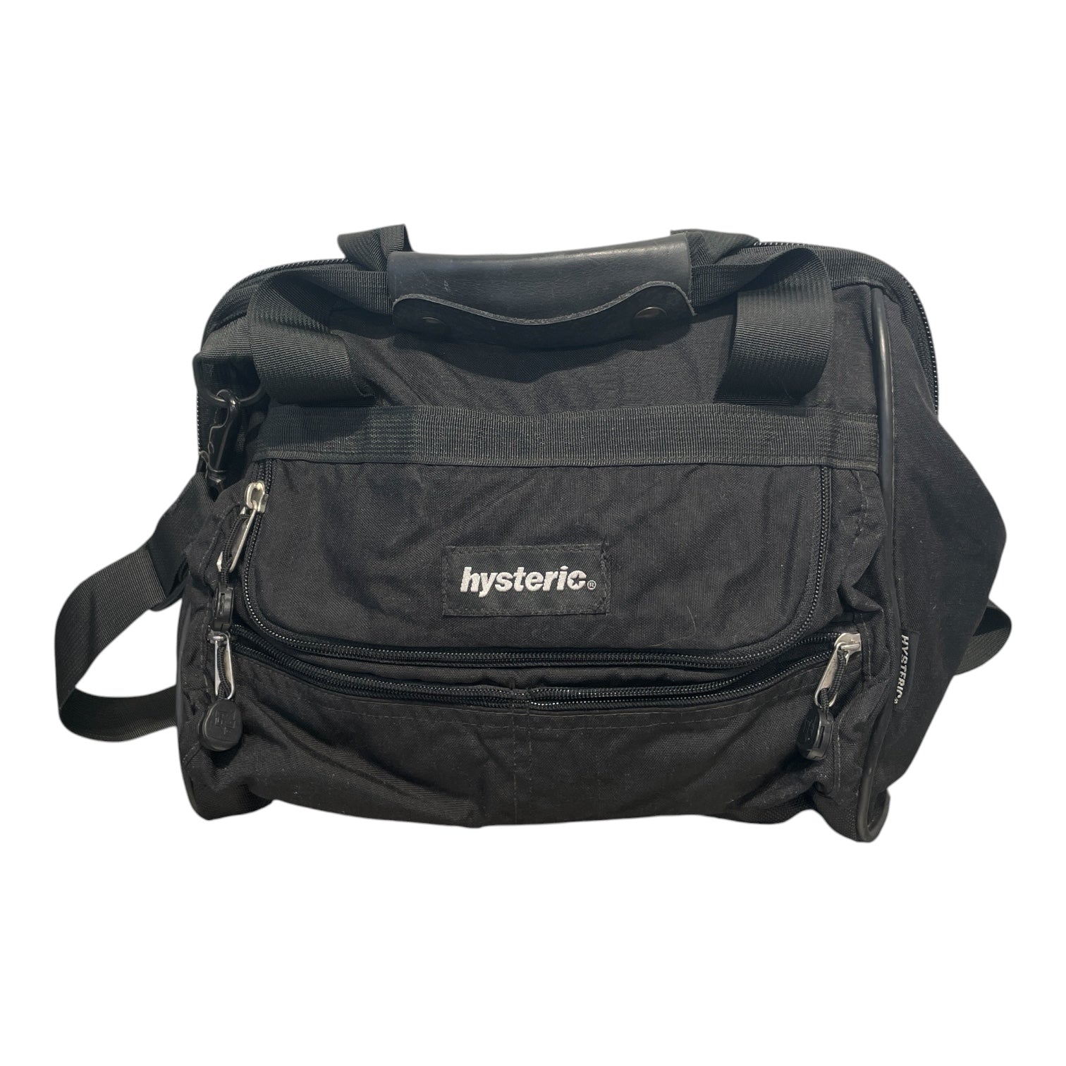 HYSTERIC/Cross Body Bag/Nylon/BLK/NYLON MESSENGER BAG view 1