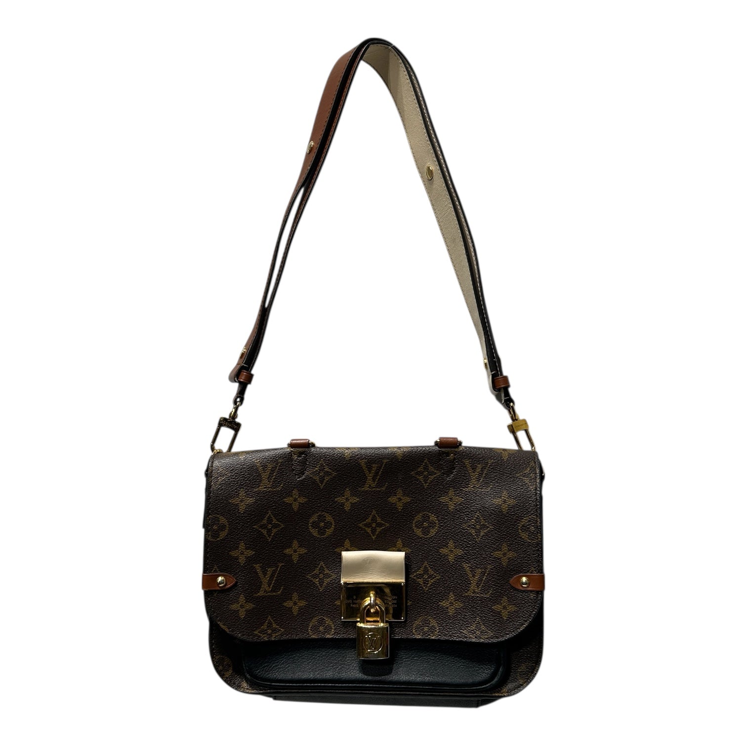 LOUIS VUITTON/Hand Bag/Monogram/Leather/BRW/VAUGIRARD view 1