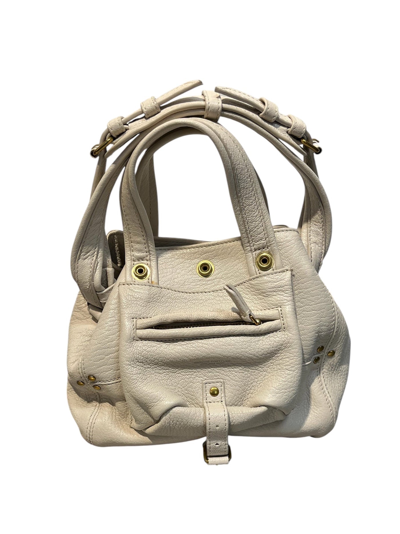 Jerome Dreyfuss/Cross Body Bag/Leather/BEG/BILLY BAG view 1