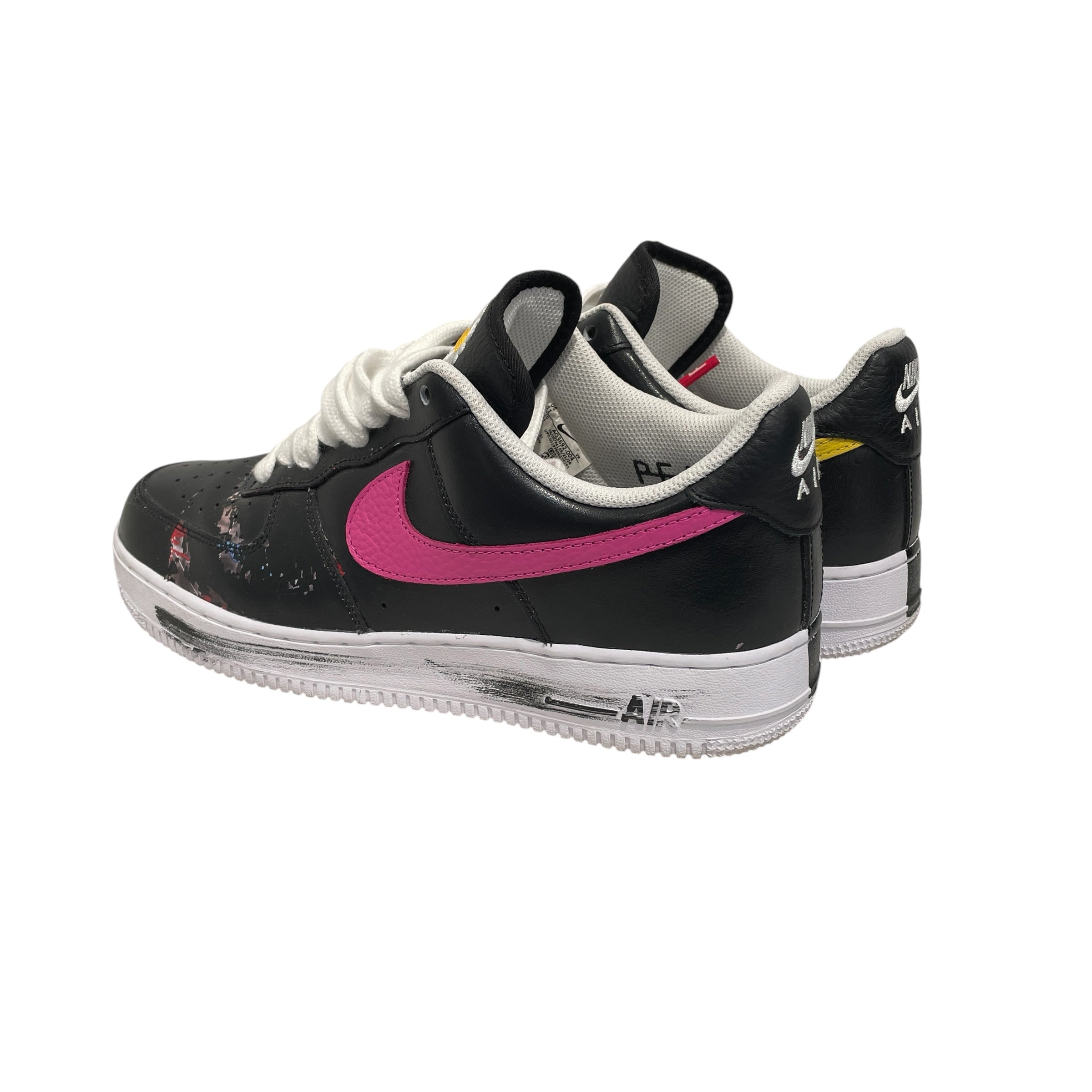 NIKE/X PEACEMINUSONE AIR FORCE 1/Low-Sneakers/US 11/BLK/AQ3692-004 view 2