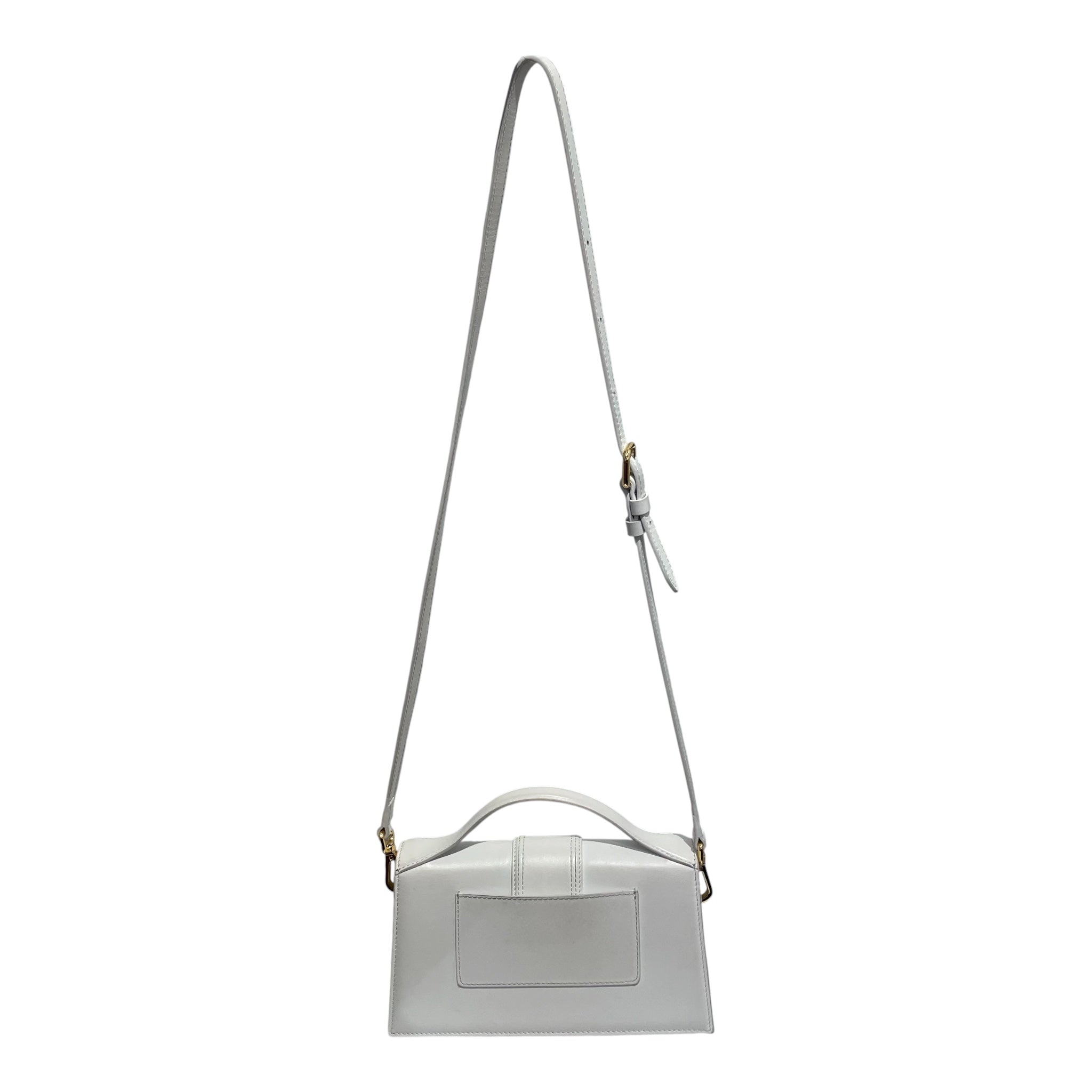 JACQUEMUS/Cross Body Bag/Leather/WHT/LE BAMBINO view 2