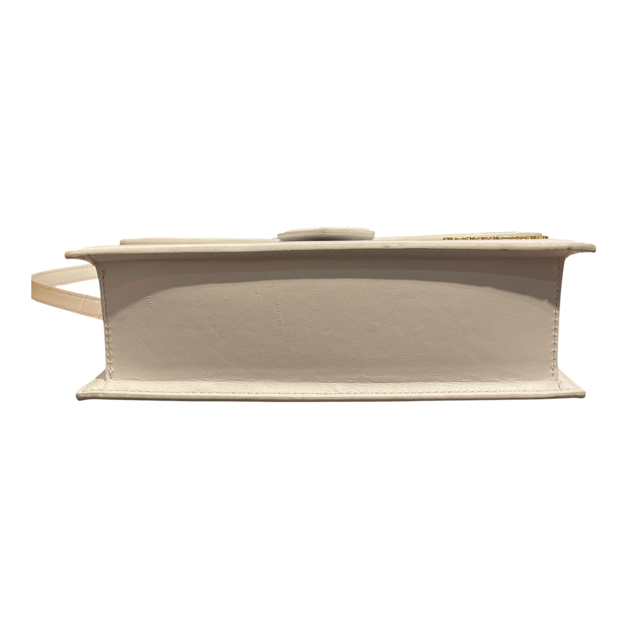 JACQUEMUS/Cross Body Bag/Leather/WHT/LE BAMBINO view 3