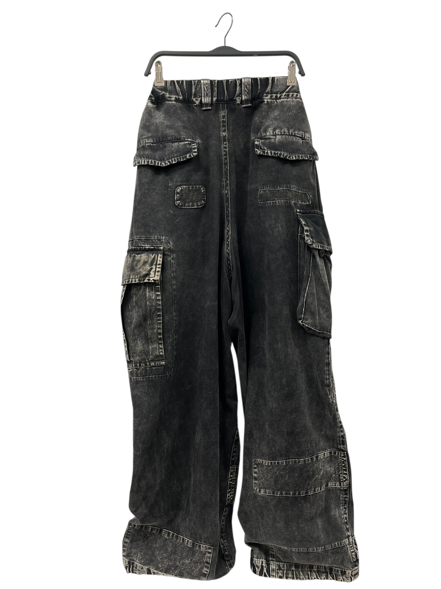 MIHARA YASUHIRO/Pants/50/Cotton/BLK/All Over Print/A14PT053 view 2