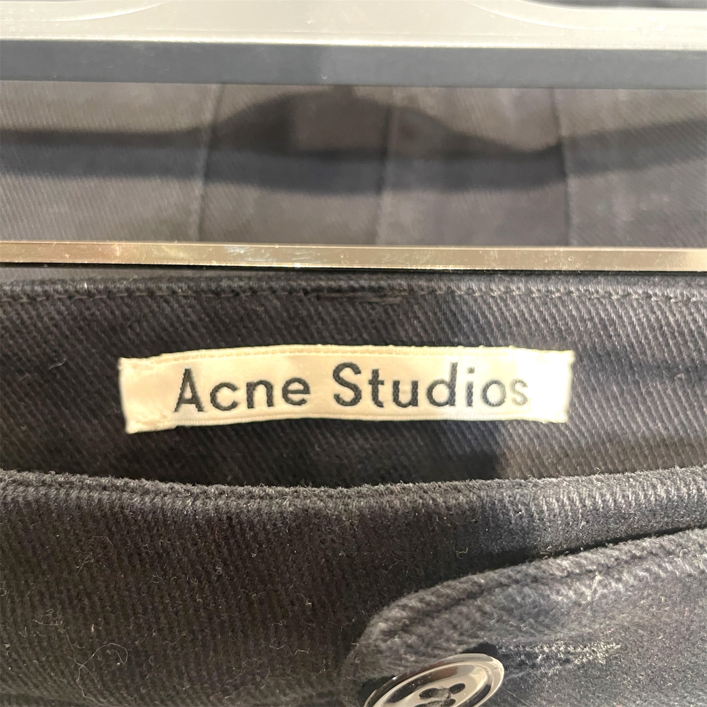 Acne Studios/Shorts/48/Cotton/BLK/Work Trousers view 3
