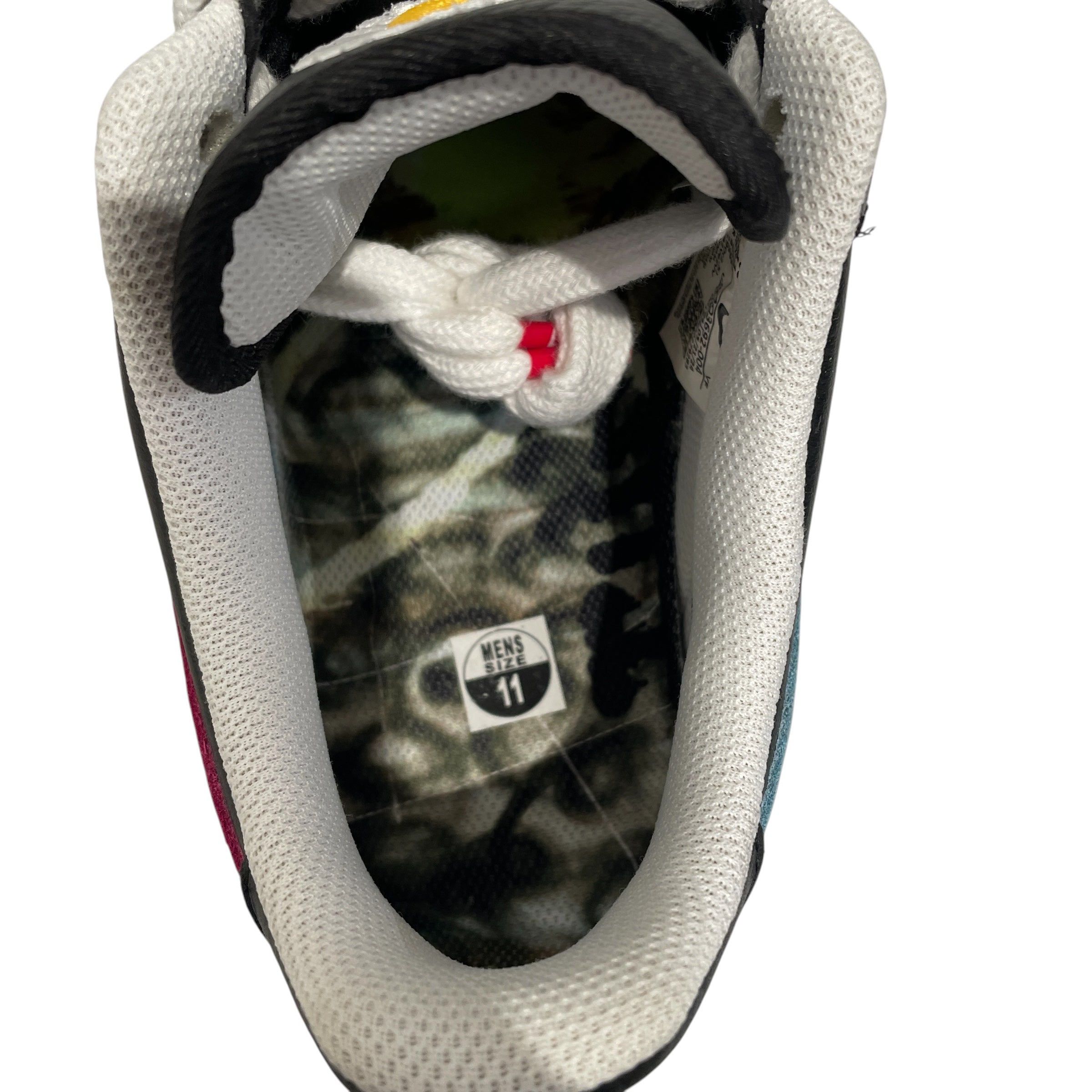 NIKE/X PEACEMINUSONE AIR FORCE 1/Low-Sneakers/US 11/BLK/AQ3692-004 view 4