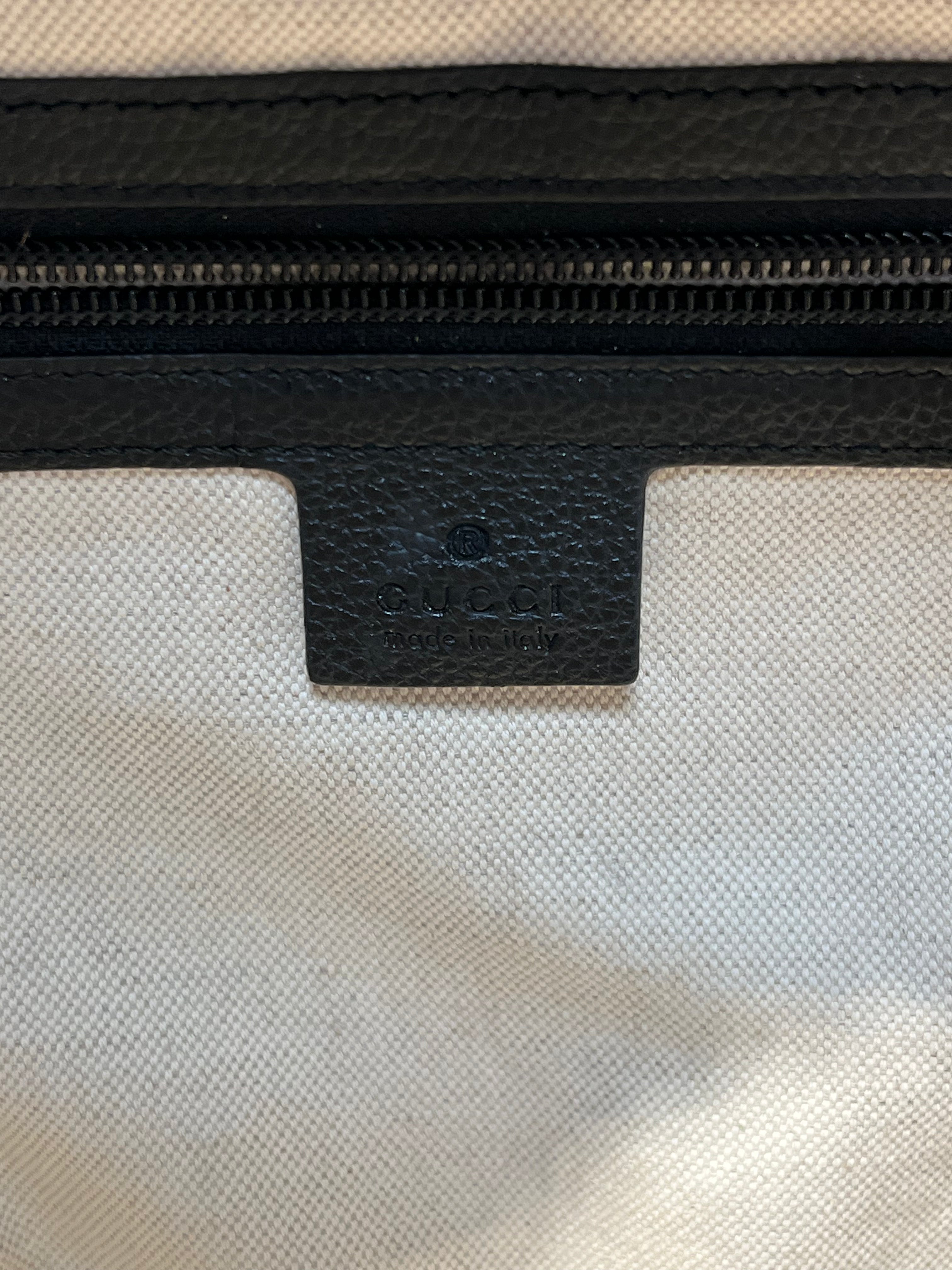GUCCI/Backpack/Leather/BLK/547834 view 4