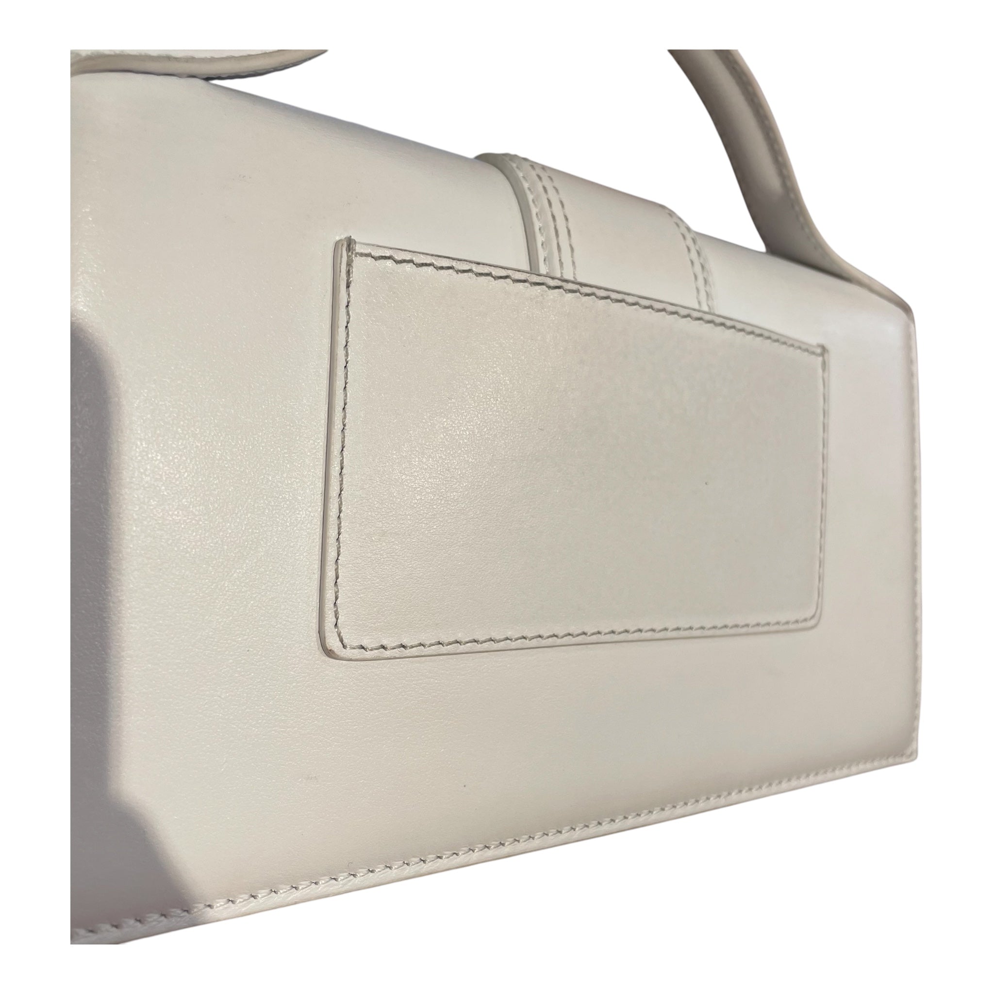 JACQUEMUS/Cross Body Bag/Leather/WHT/LE BAMBINO view 7
