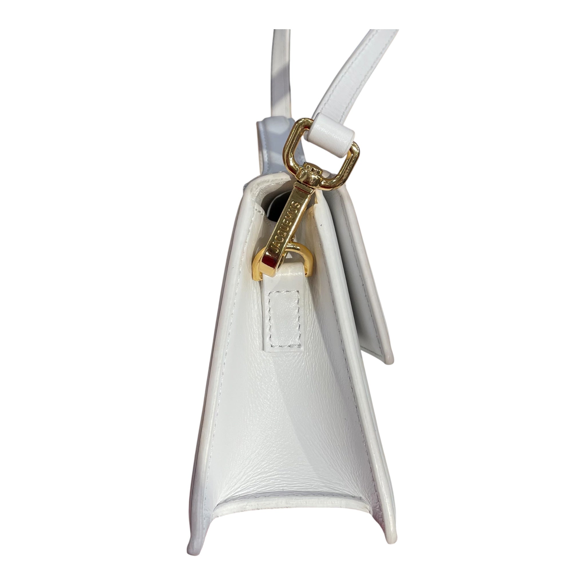 JACQUEMUS/Cross Body Bag/Leather/WHT/LE BAMBINO view 8