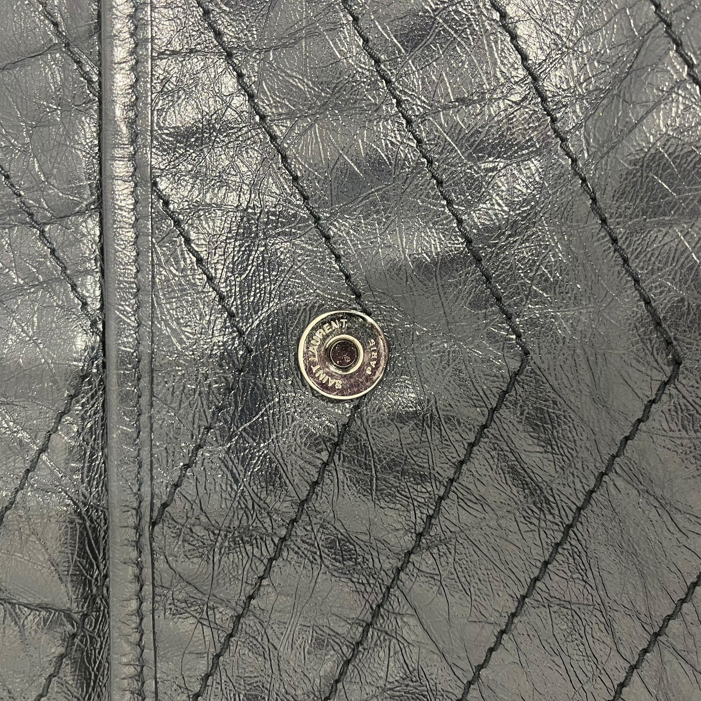 YVES SAINT LAURENT/Bag/Leather/NVY/Niki Bag view 5