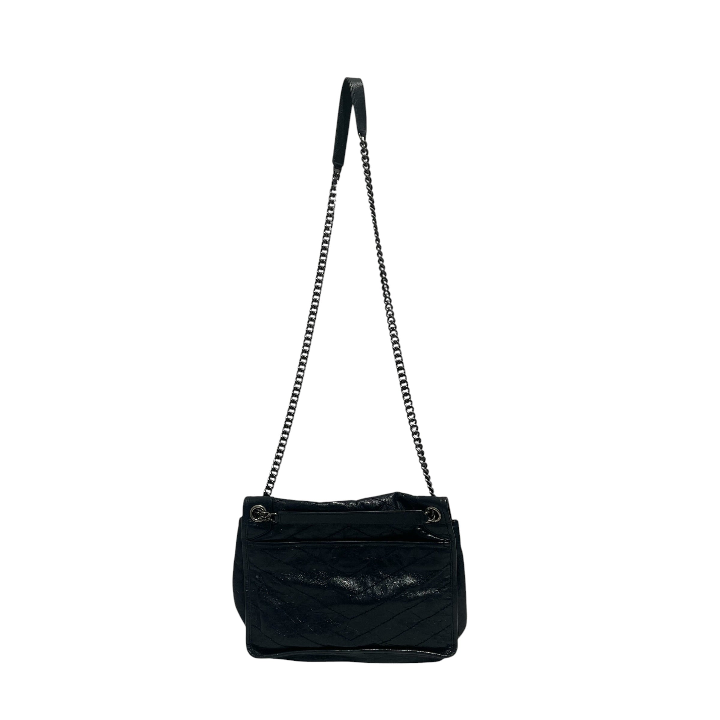 YVES SAINT LAURENT/Bag/Leather/NVY/Niki Bag view 2