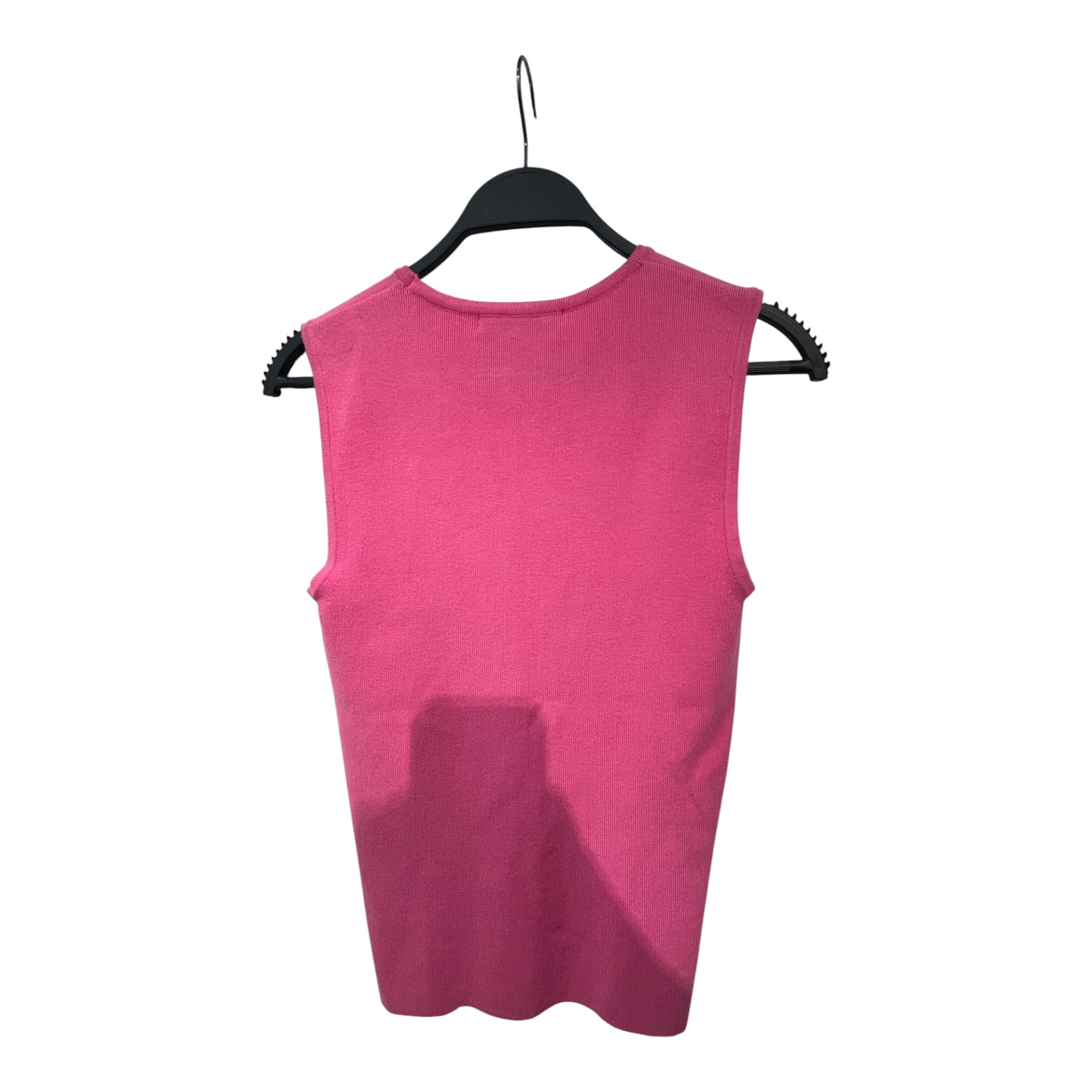 MARINE SERRE/SL Blouse/S/Cotton/PNK/COREKNITTEDTANKTOP view 2
