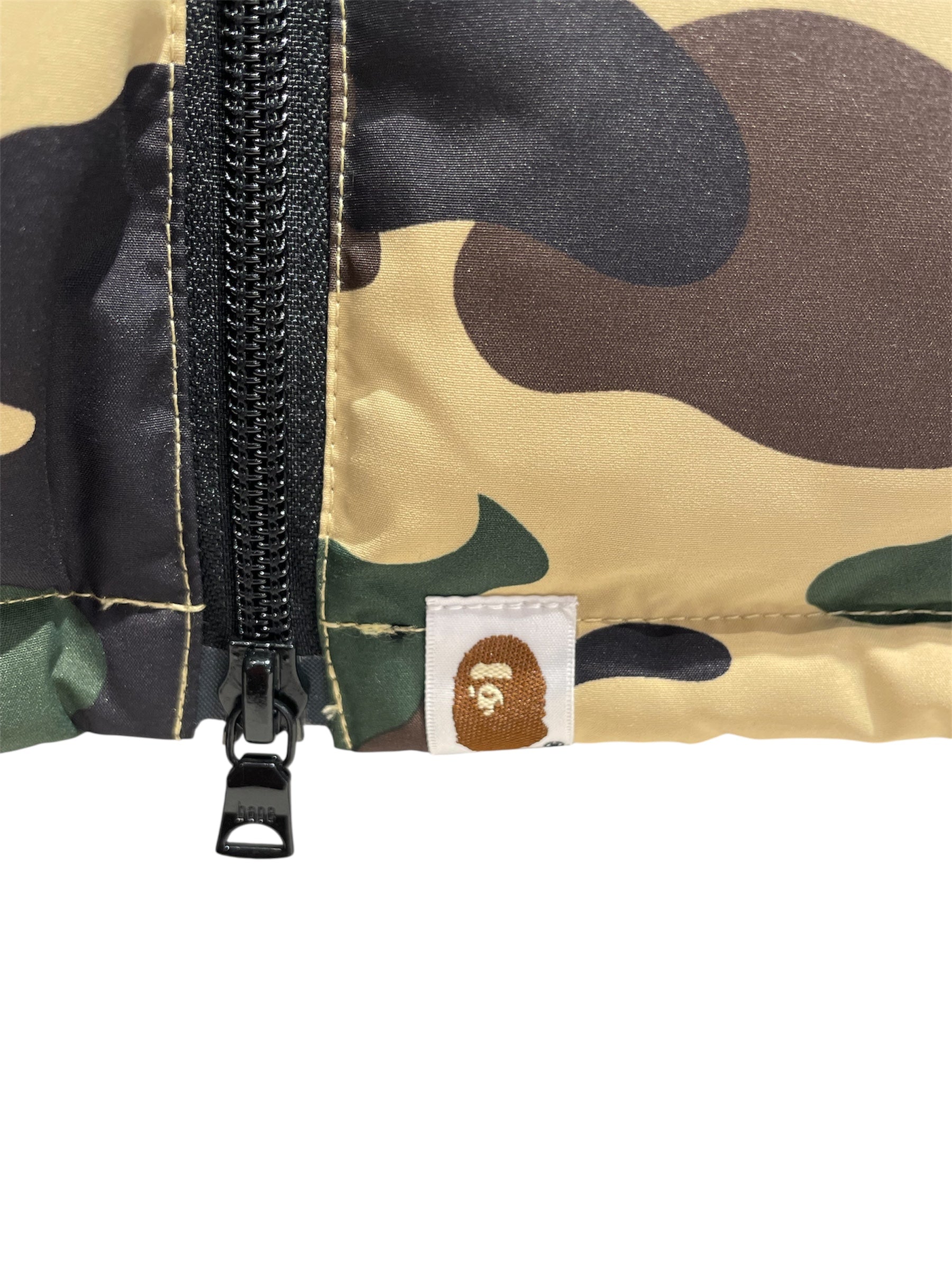 BAPE STA!/Puffer Jkt/XS/Nylon/GRN/Camouflage/1ST CAMO DOWN view 3