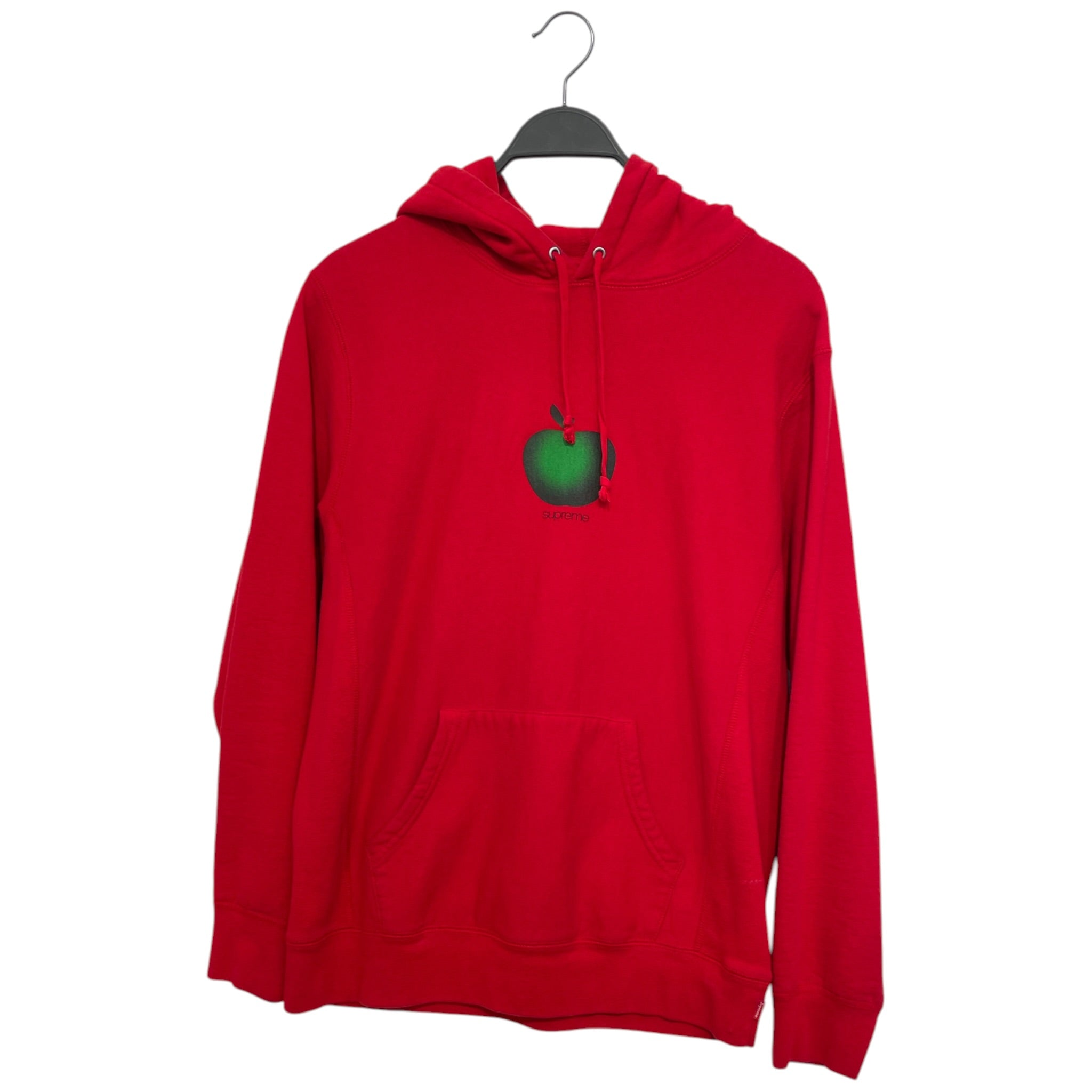 Supreme/Hoodie/M/Cotton/RED/grn apple view 1