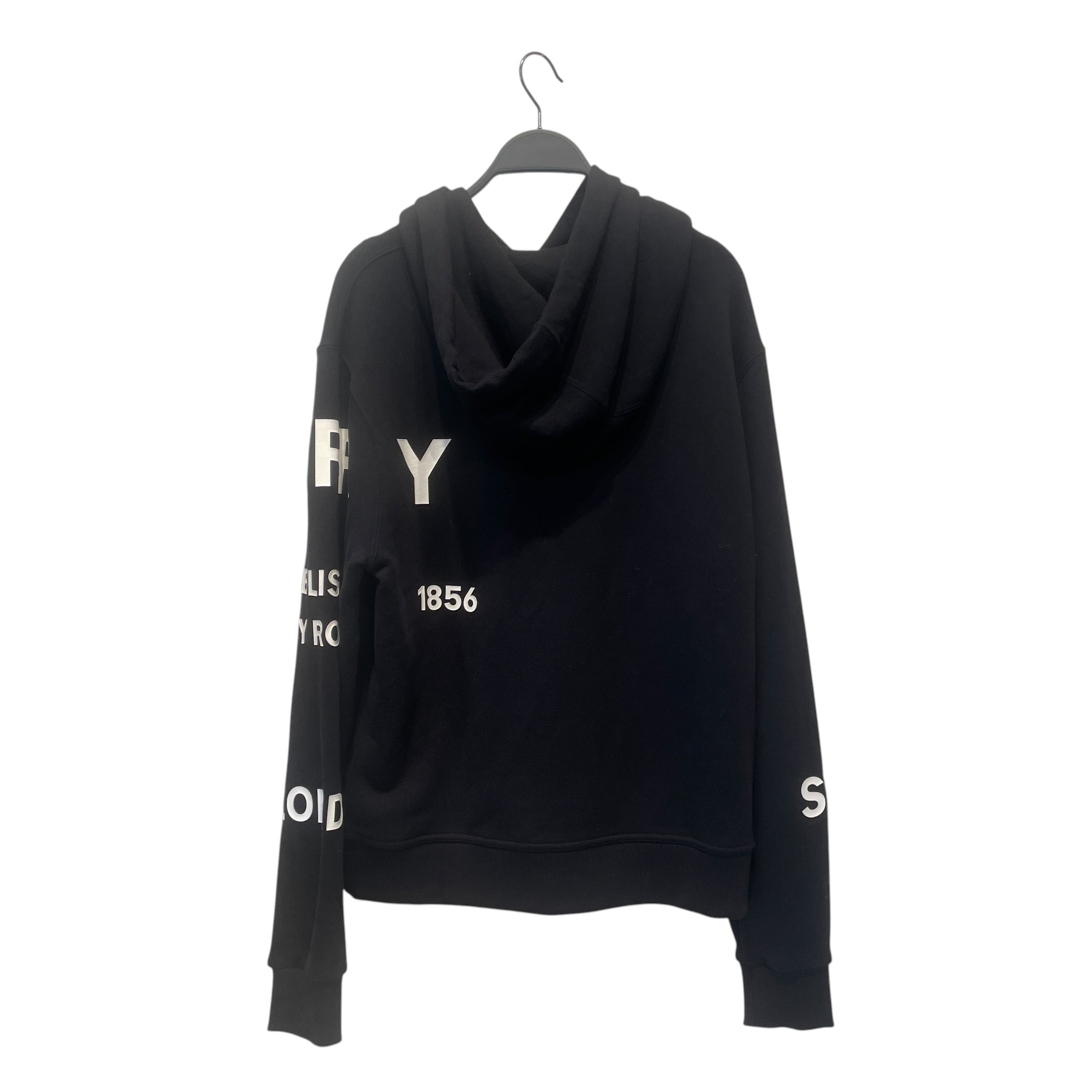 BURBERRY/Hoodie/S/Cotton/BLK/ view 2