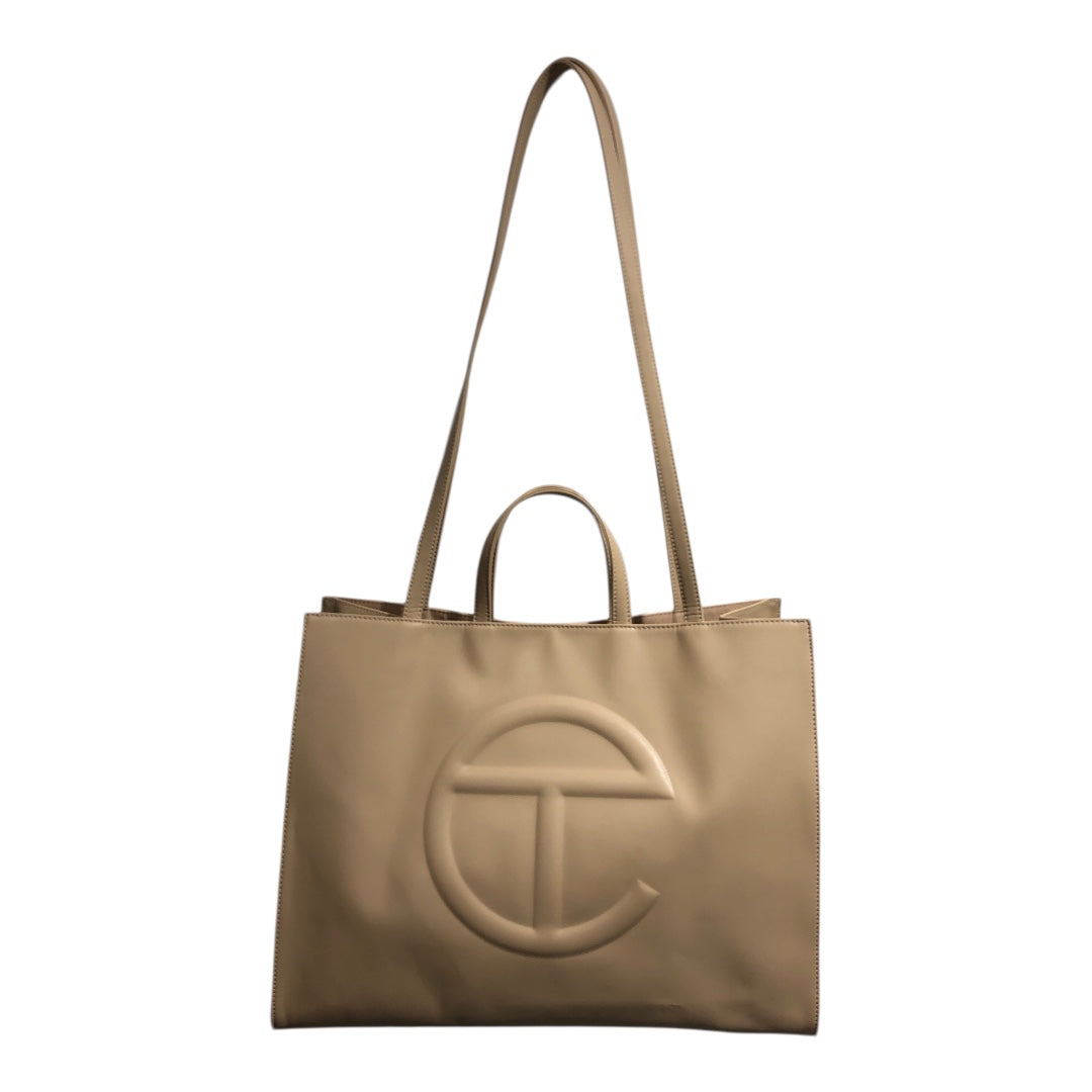 Telfar/Tote Bag/BEG/LARGE SHOPPING BAG view 1