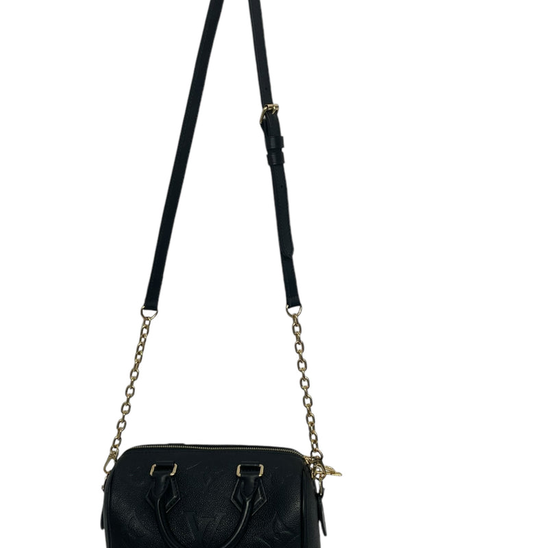 LOUIS VUITTON/Boston Bag/Leather/BLK/M58953