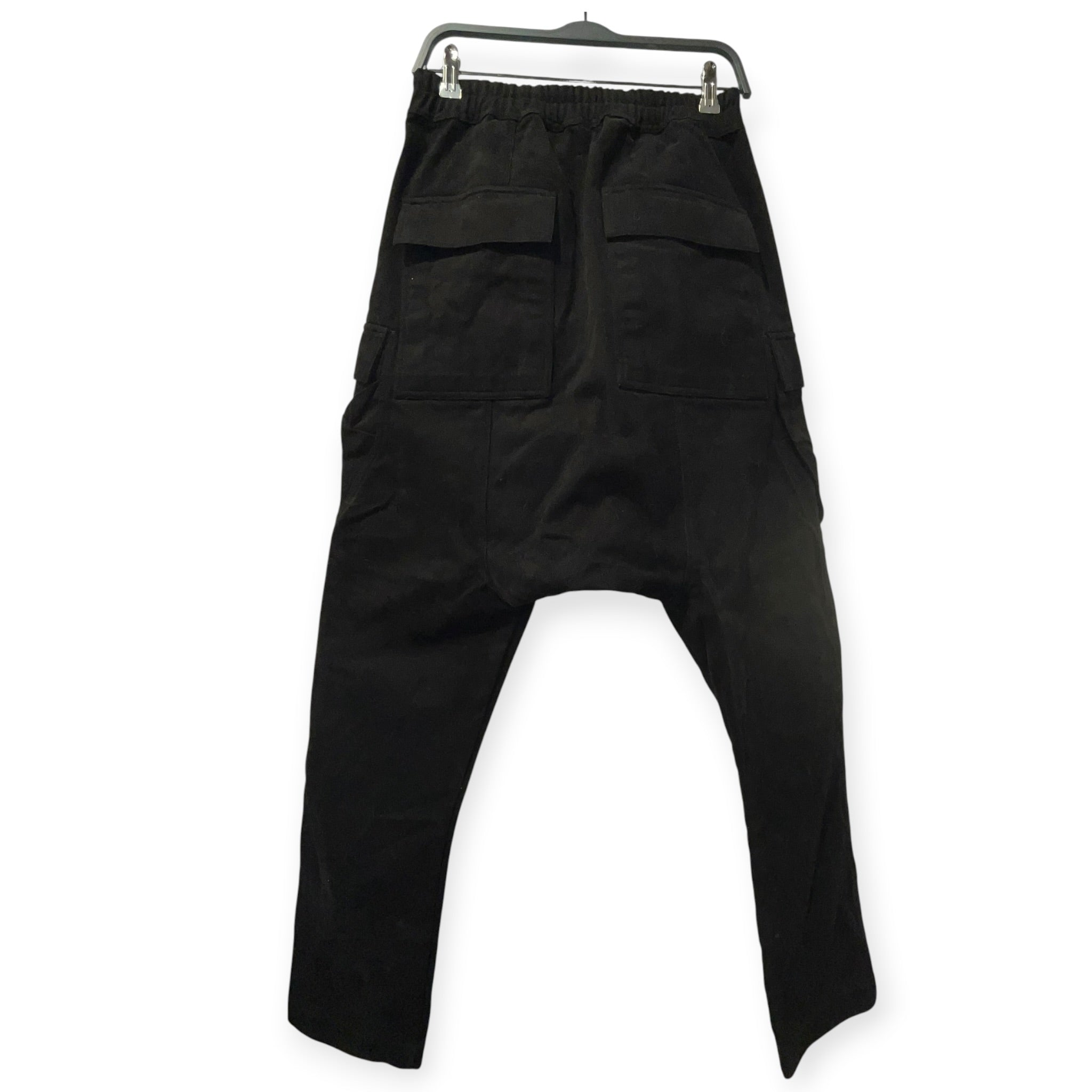 Rick Owens/Cargo Pants/36/Cotton/BLK/STROBE 22 CARGOS view 2