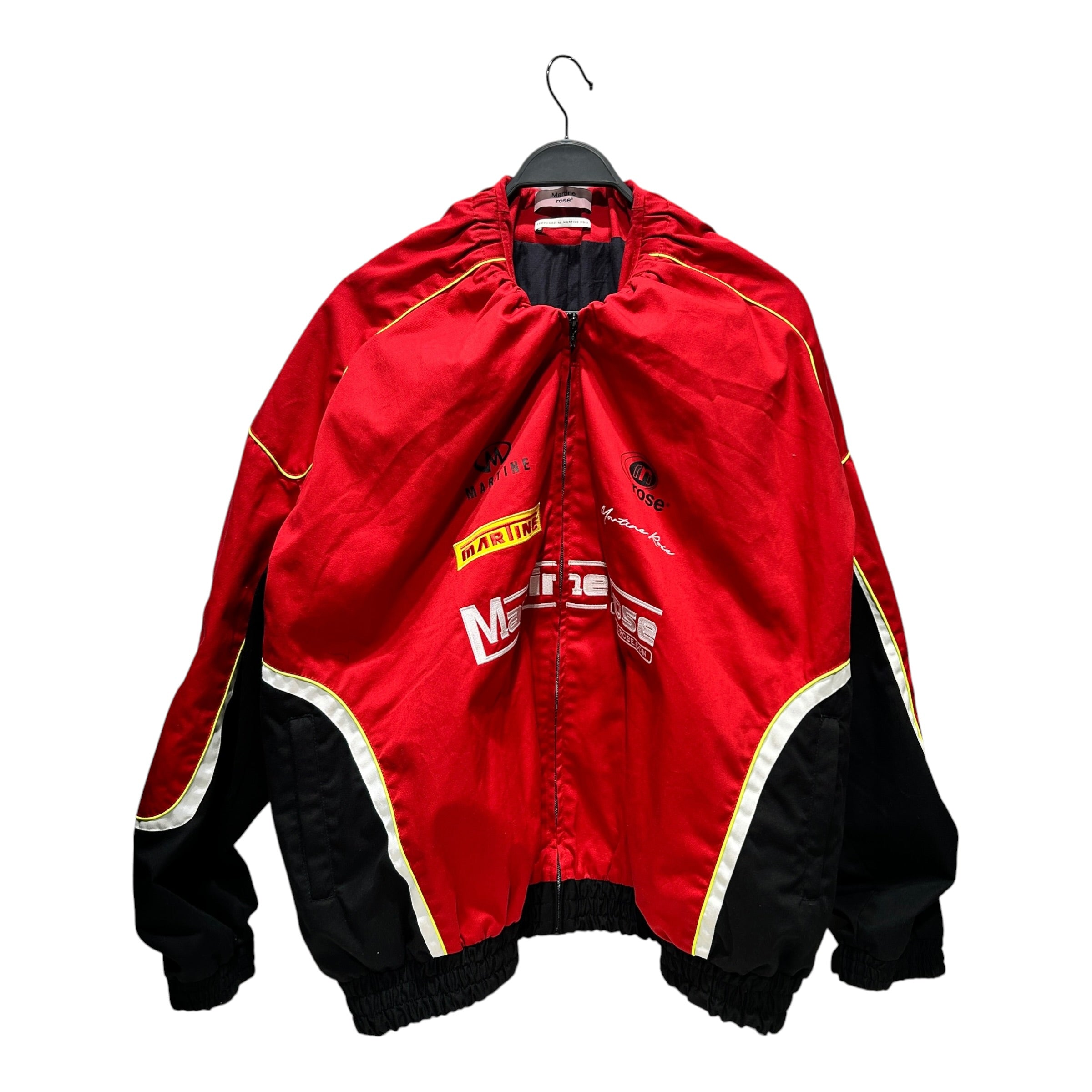 MARTINE ROSE/Souvenir Jkt/XL/Polyester/RED/RACING JACKET view 1