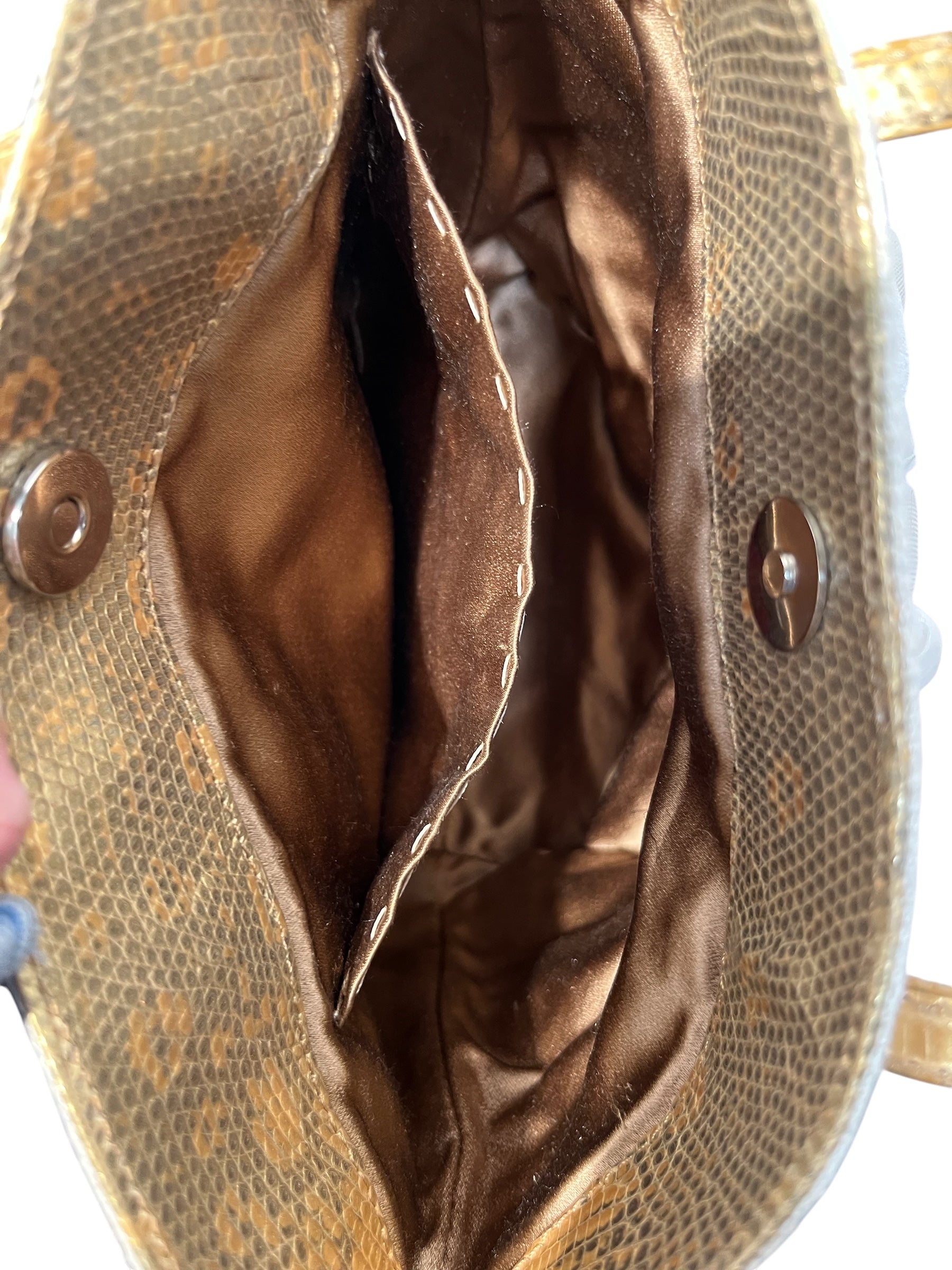 VALENTINO GARAVANI/Clutch Bag/Cotton/WHT/ view 4