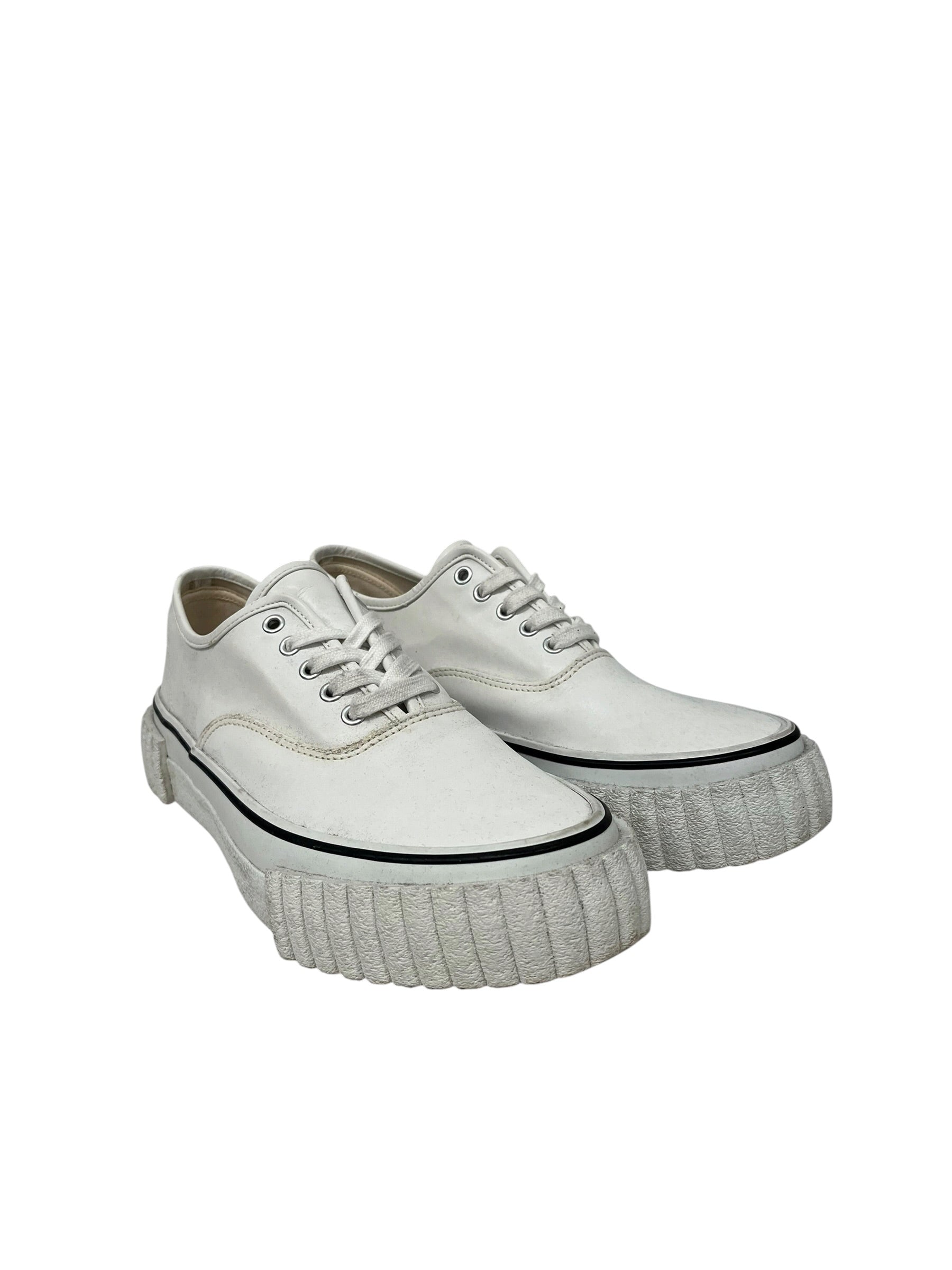 GANRYU/Low-Sneakers/XS/Leather/WHT/ES-K104-051 view 1