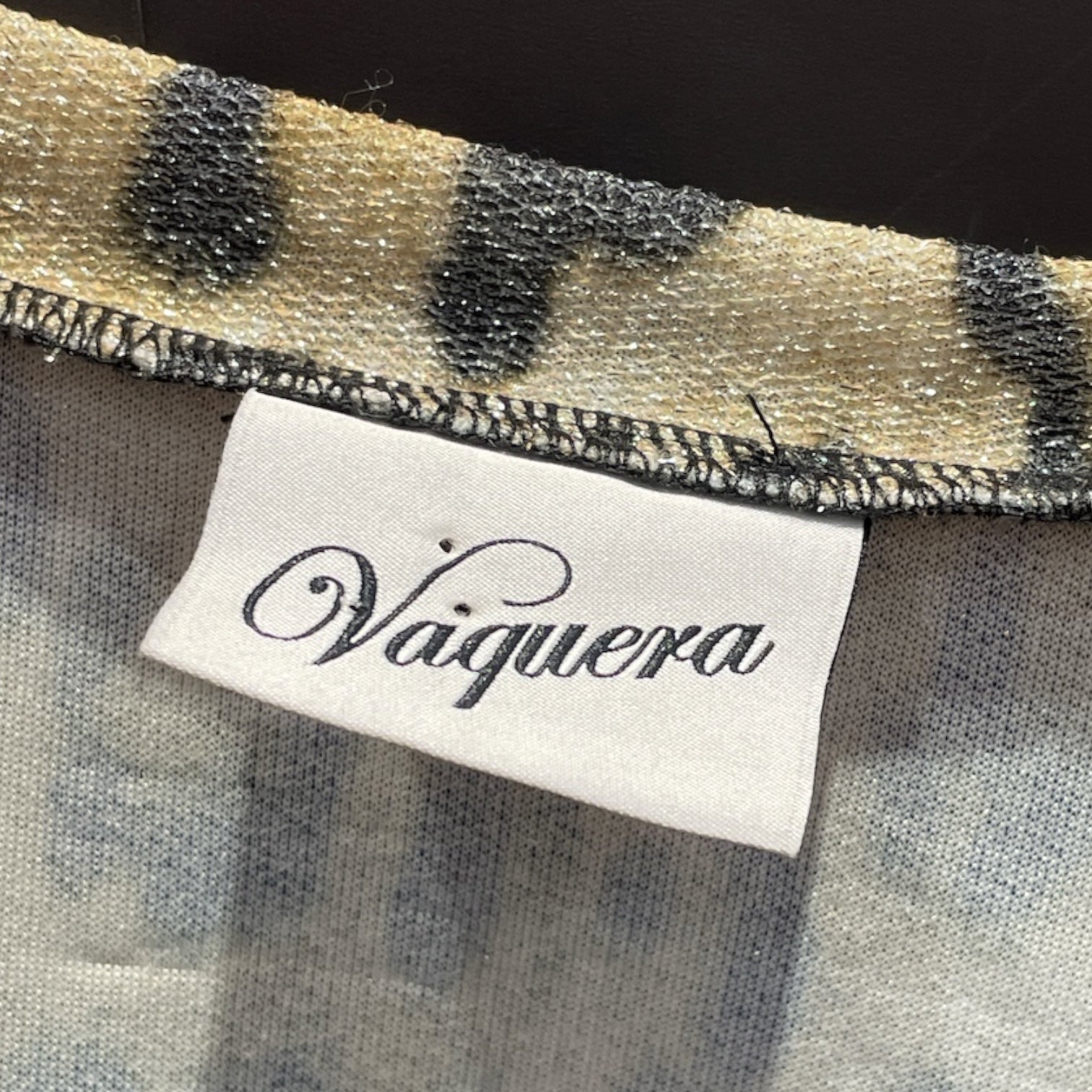 Vaquera/LS Blouse/L/Leopard/Cotton/GLD/Synched Top Sparkle view 3