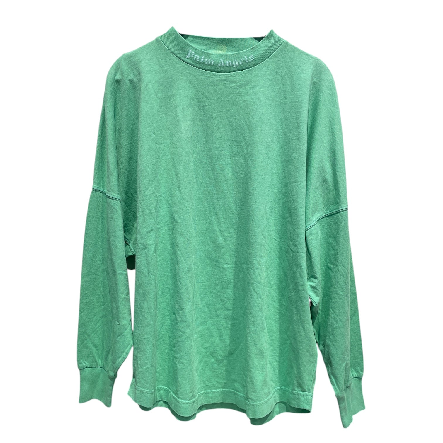 Palm Angels/Tops/M/Cotton/GRN/High Neck/Mint Green High Neck view 1
