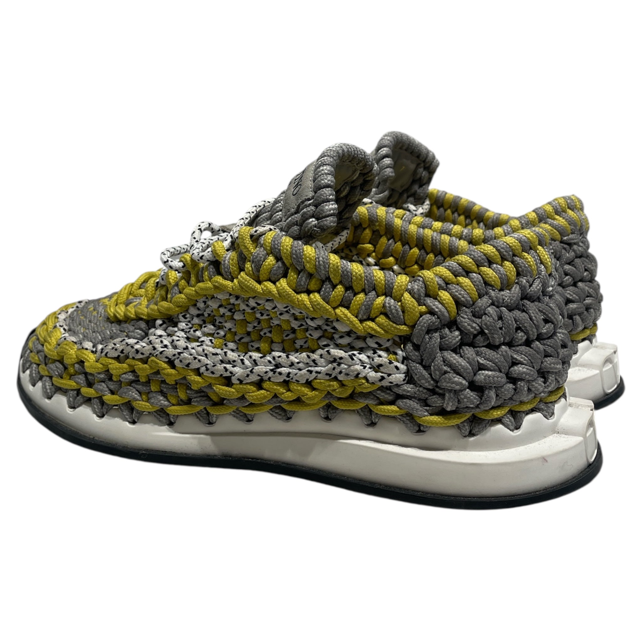 VALENTINO/Low-Sneakers/EU 41/YEL/rope sneaker view 2