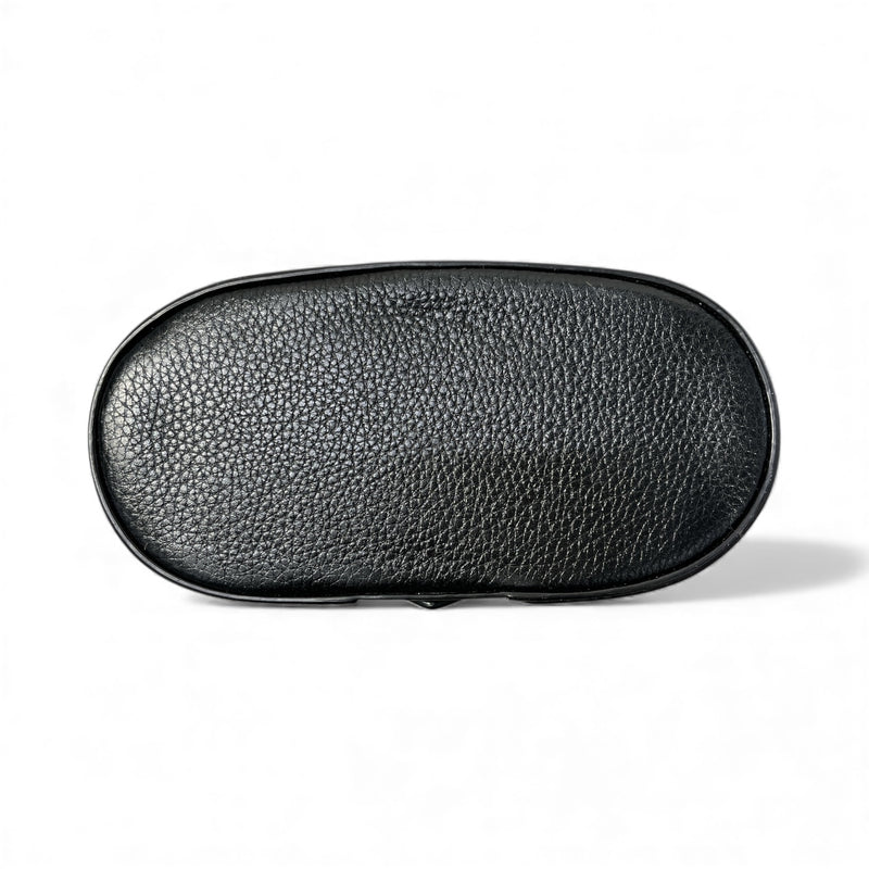 COACH/Cross Body Bag/M/Leather/BLK/GEORGIE GEM