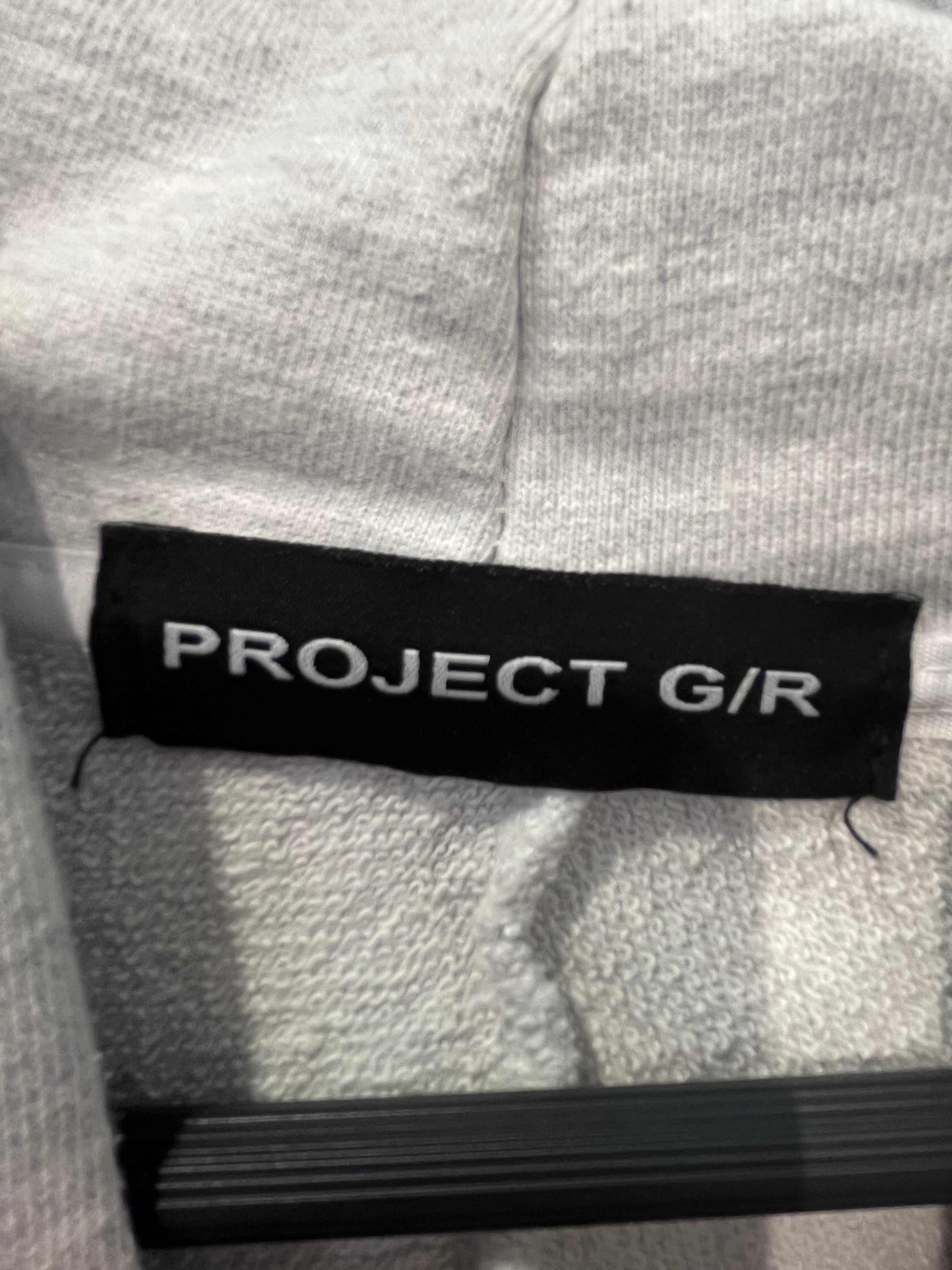 PROJECT G/R/Hoodie/1/Cotton/GRY/REWORKED PGR STATE HOODIE view 3