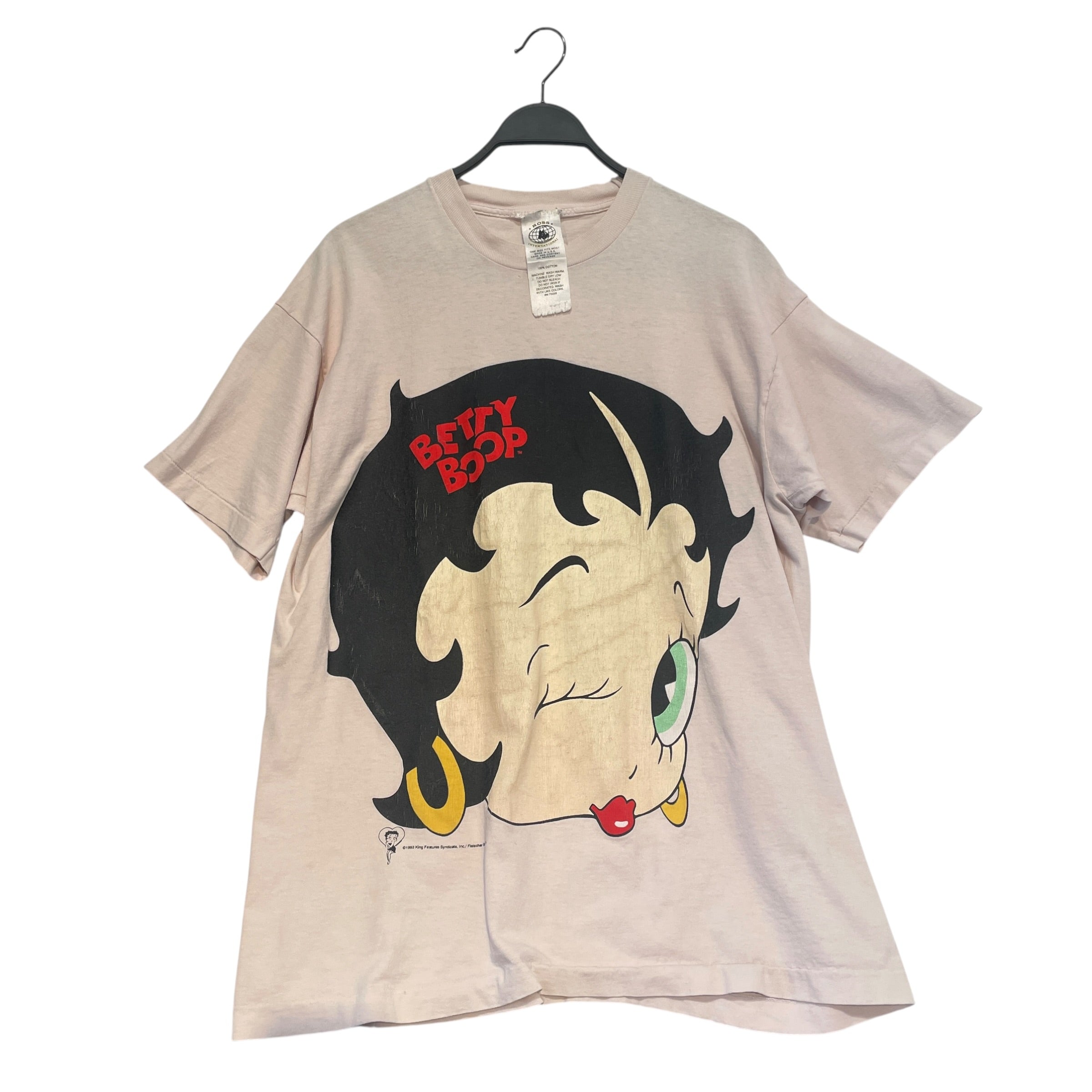 Vintage/T-Shirt/Cotton/PNK/Graphic/Betty Boop Graphic Tee view 1